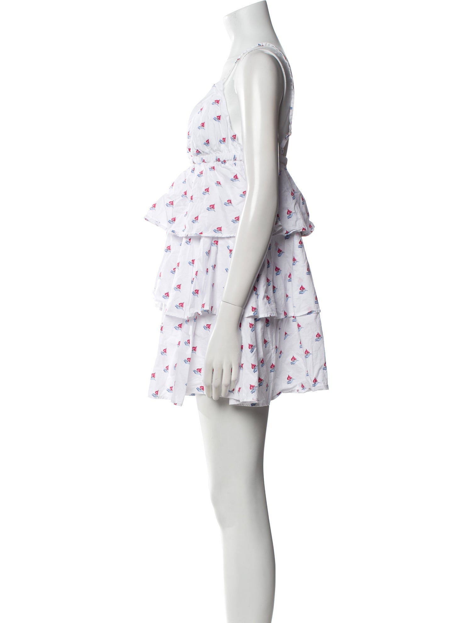 Hill House Home Floral Print Mini Dress