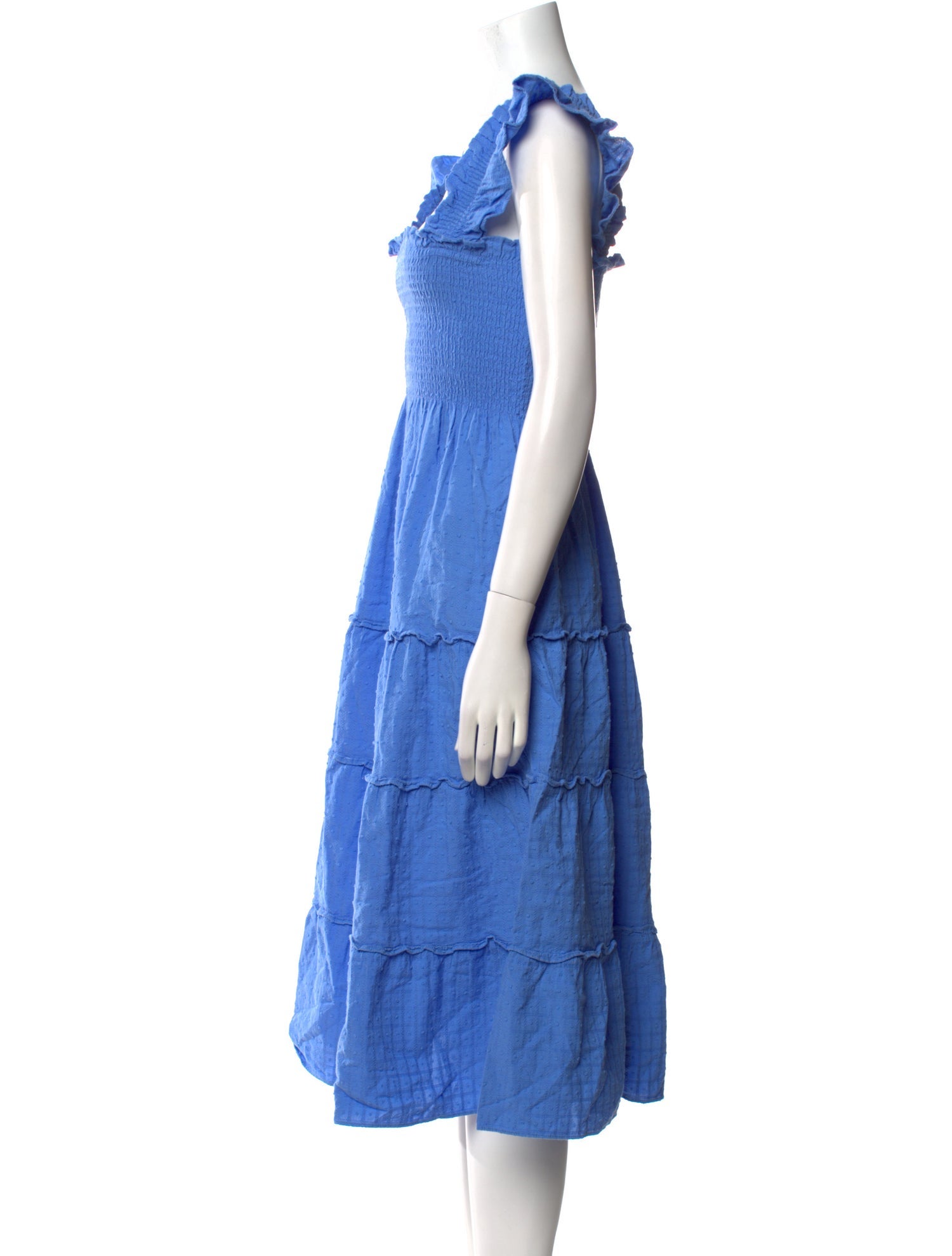 Hill House Home Square Neckline Midi Length Dress