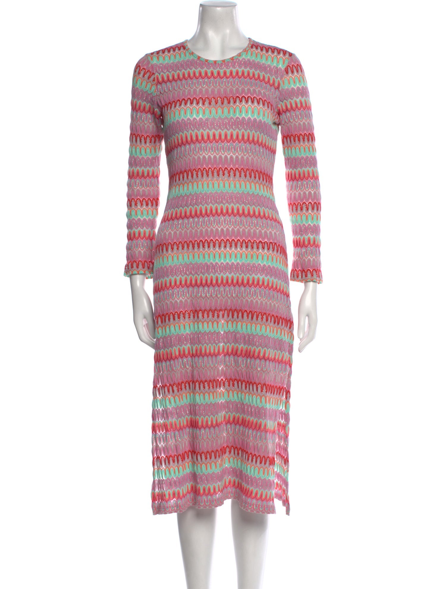 Hill House Home Striped Midi Length Dress