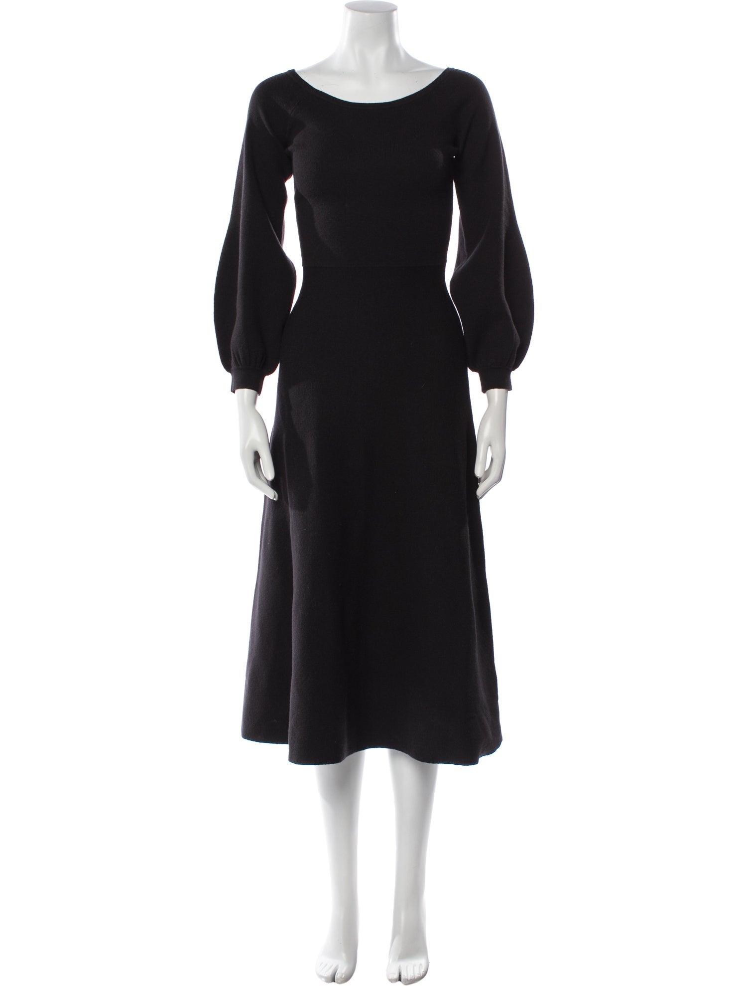 Hill House Home Bateau Neckline Midi Length Dress