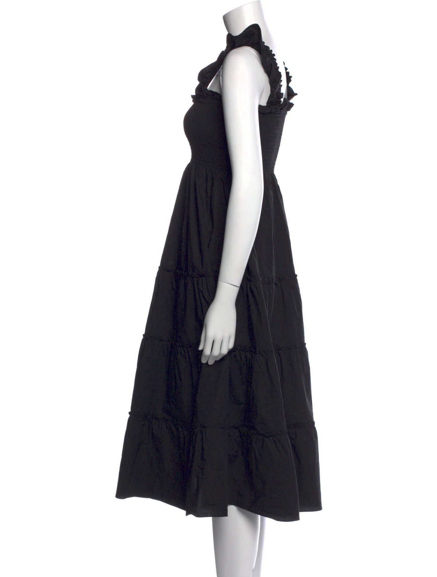 Hill House Home Square Neckline Midi Length Dress