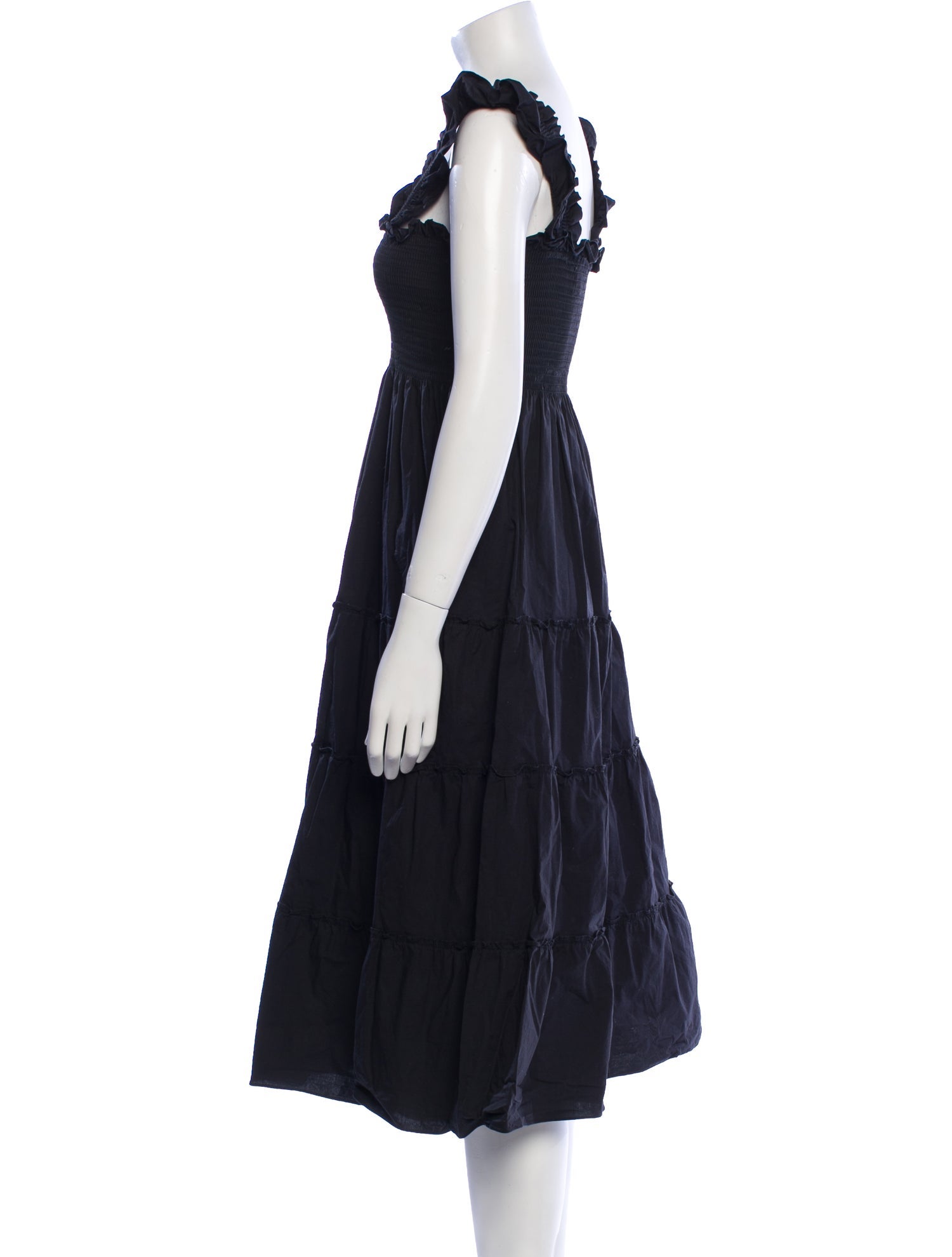 Hill House Home Square Neckline Midi Length Dress