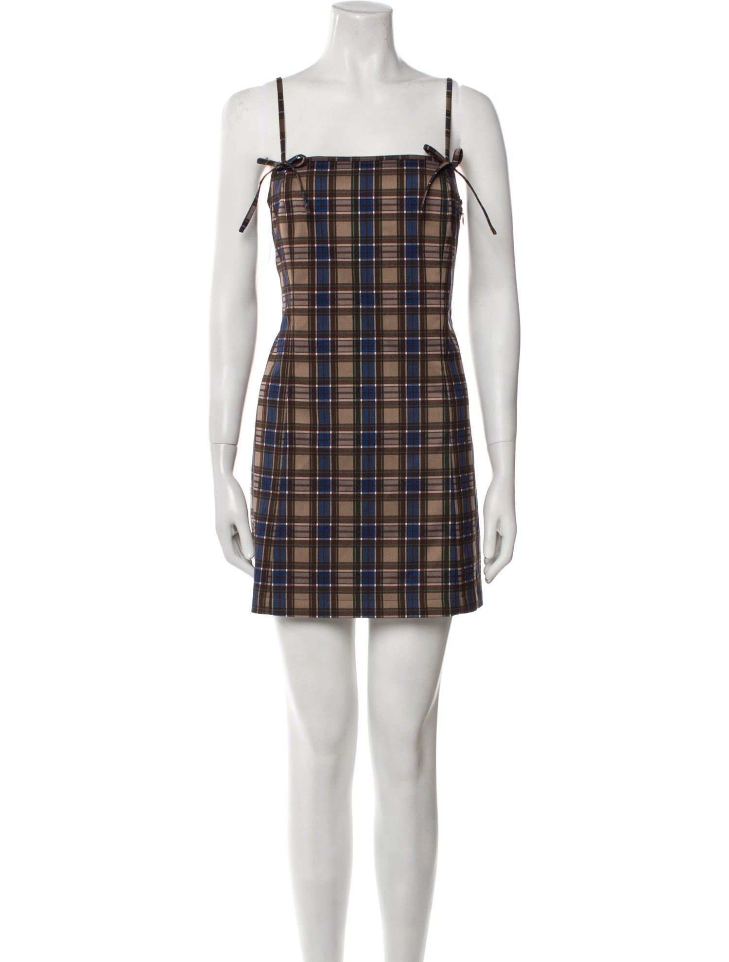 Hill House Home Plaid Print Mini Dress w/ Tags