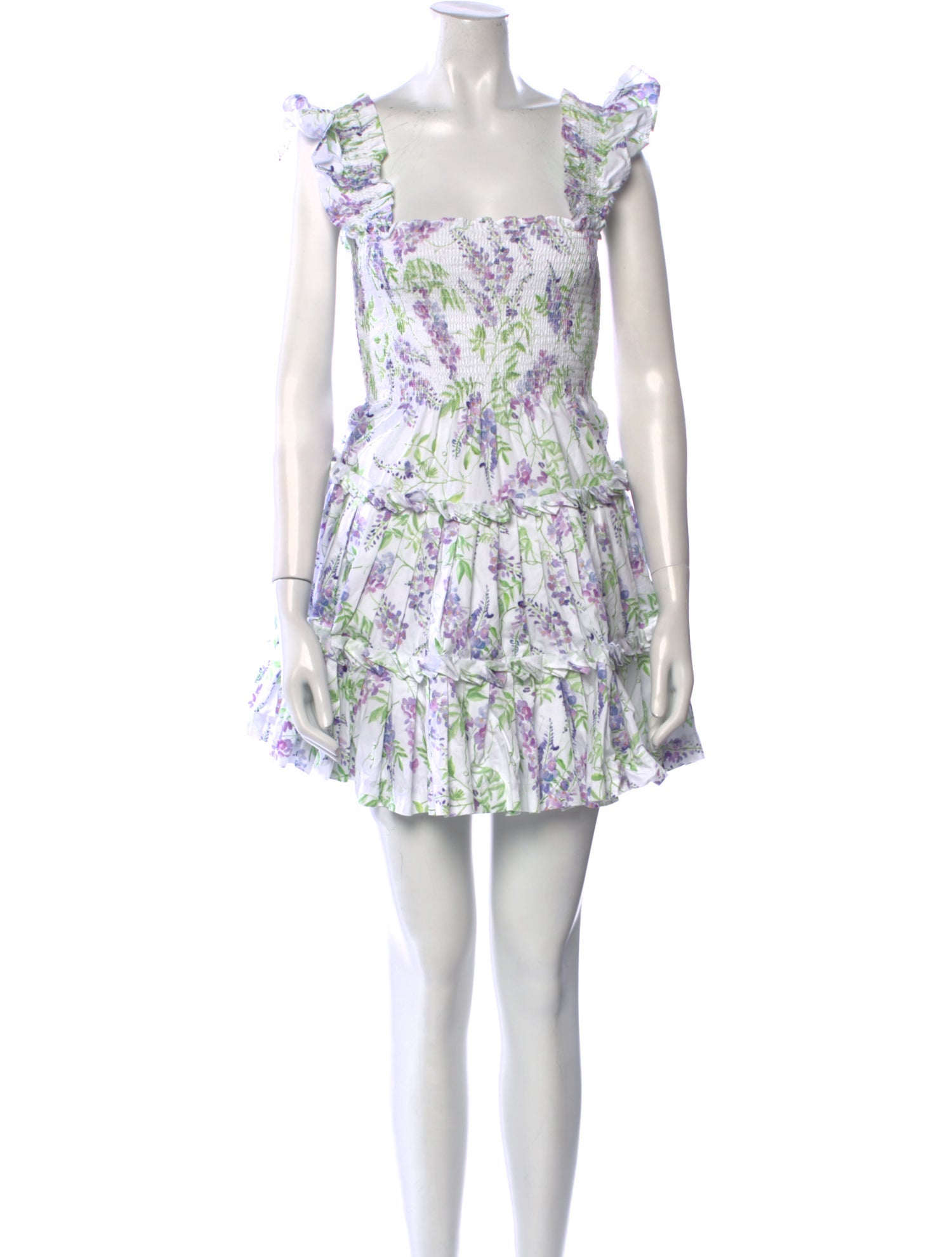 Hill House Home Floral Print Mini Dress