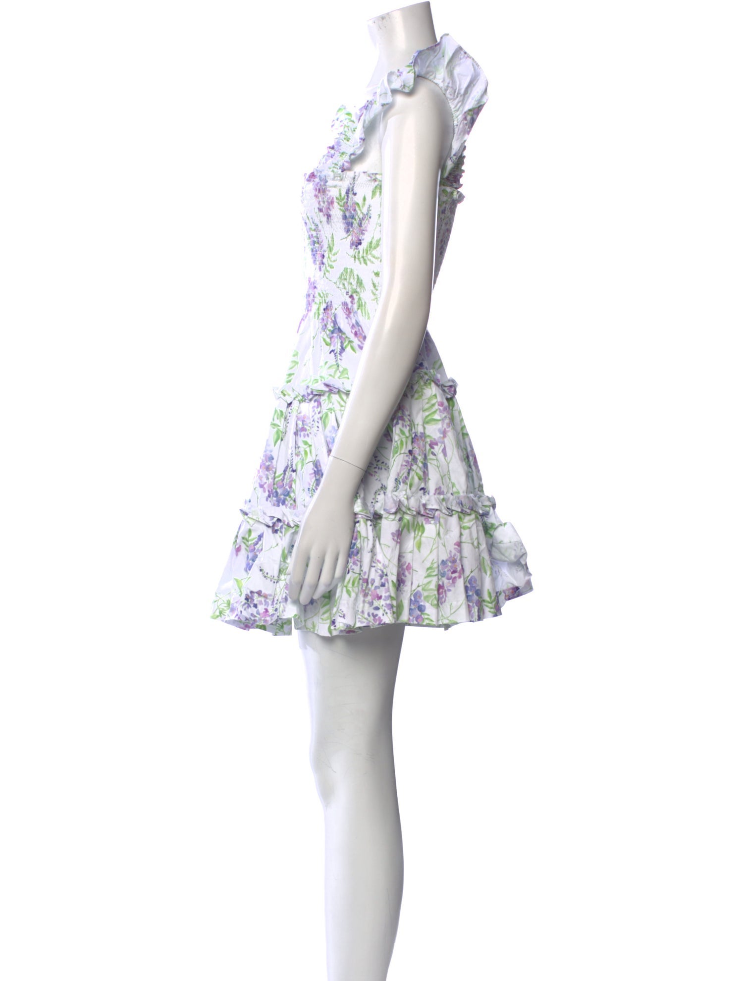 Hill House Home Floral Print Mini Dress