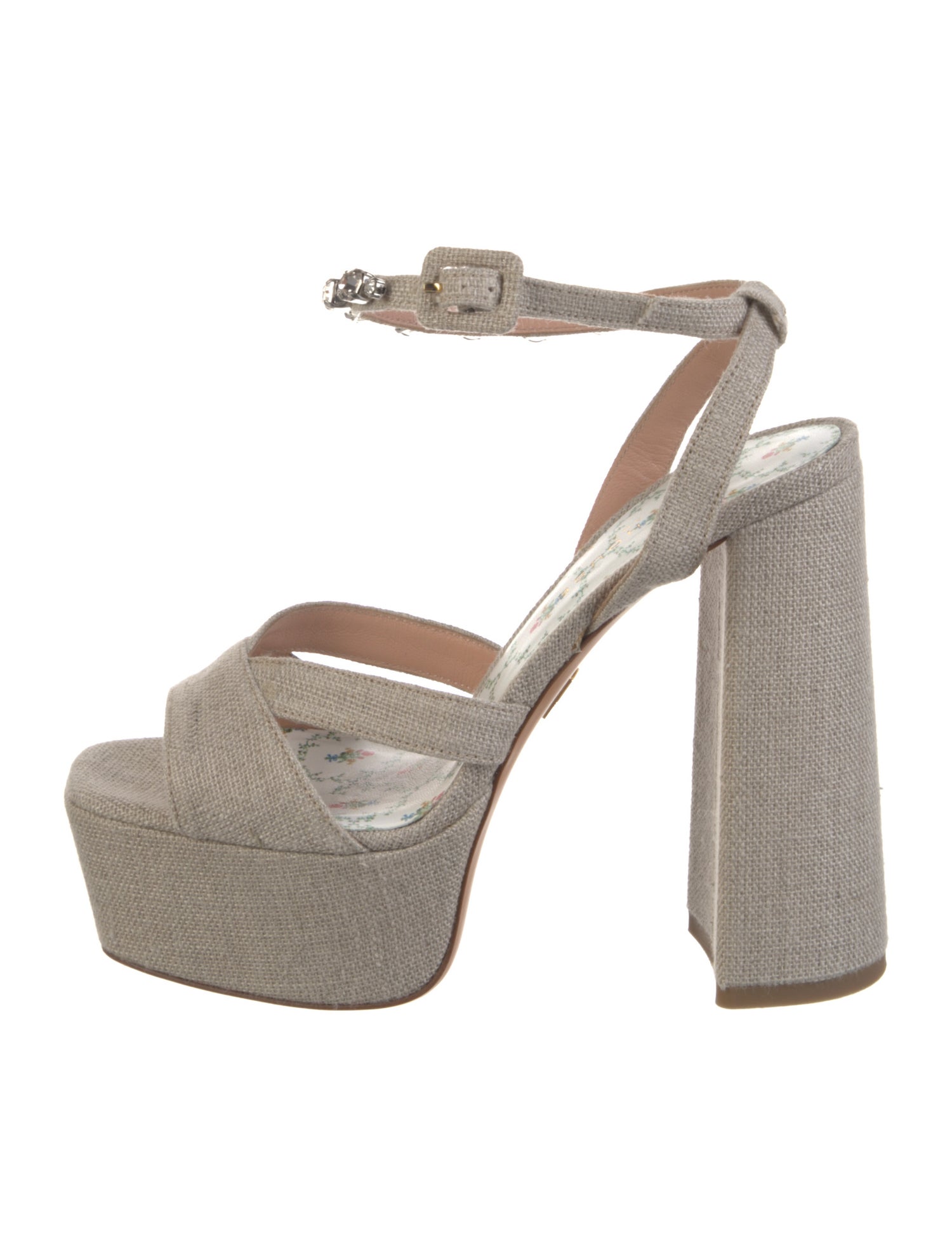 Hill House Home Crystal Embellishments Sandals