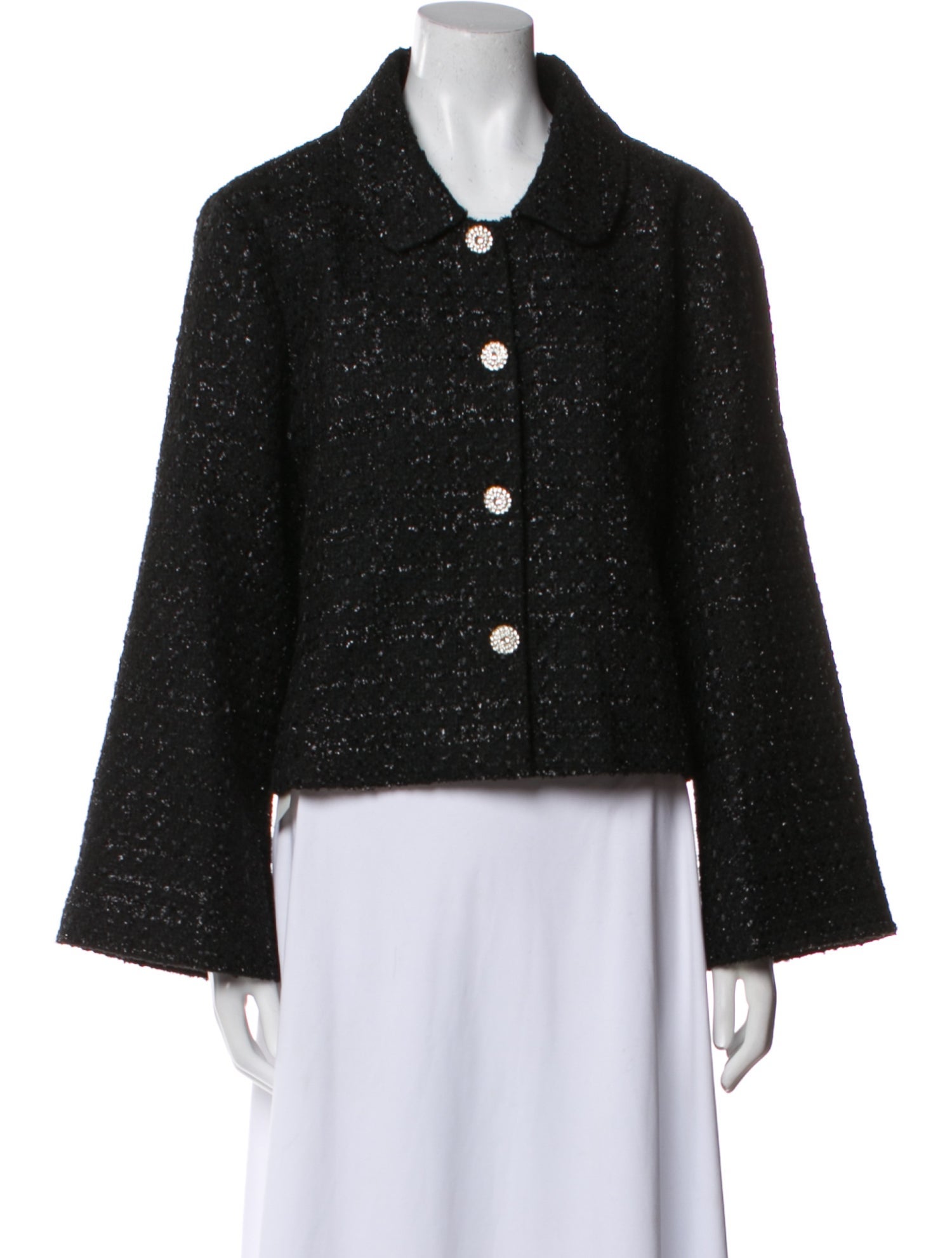 Hill House Home Tweed Pattern Evening Jacket