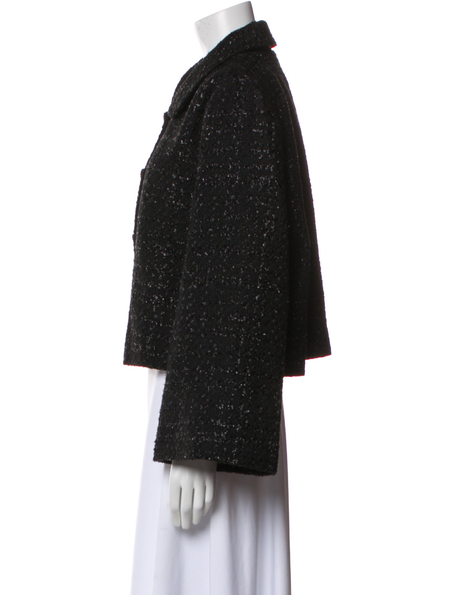 Hill House Home Tweed Pattern Evening Jacket