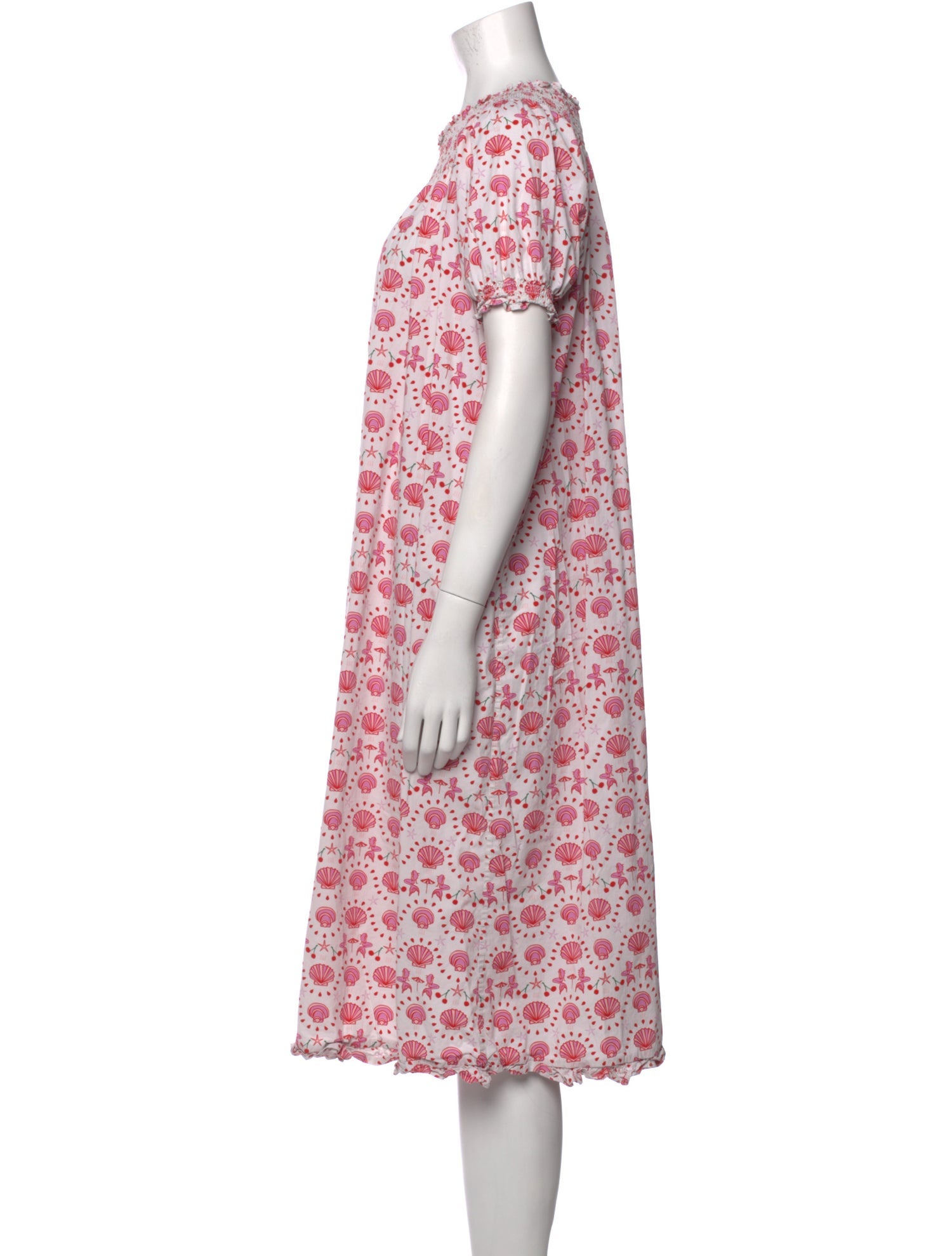 Hill House Home Printed Midi Length Dress