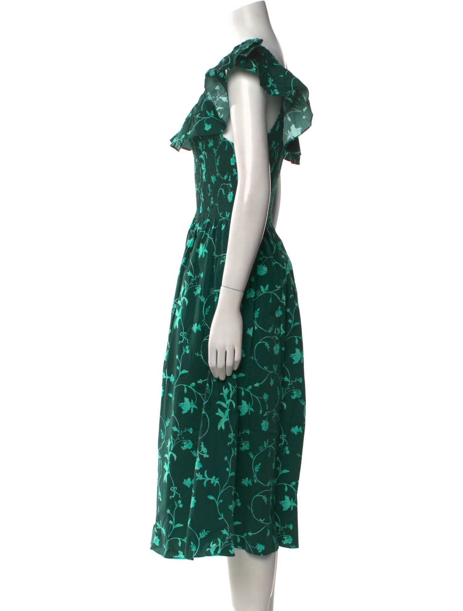 Hill House Home Printed Midi Length Dress