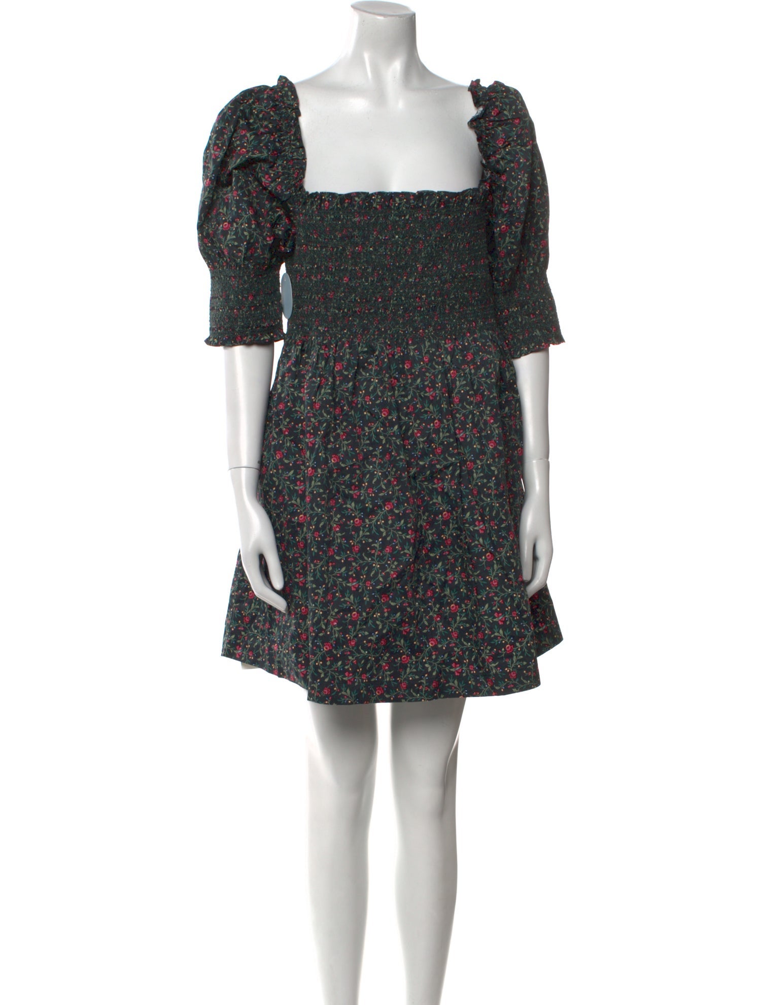Hill House Home Floral Print Mini Dress w/ Tags