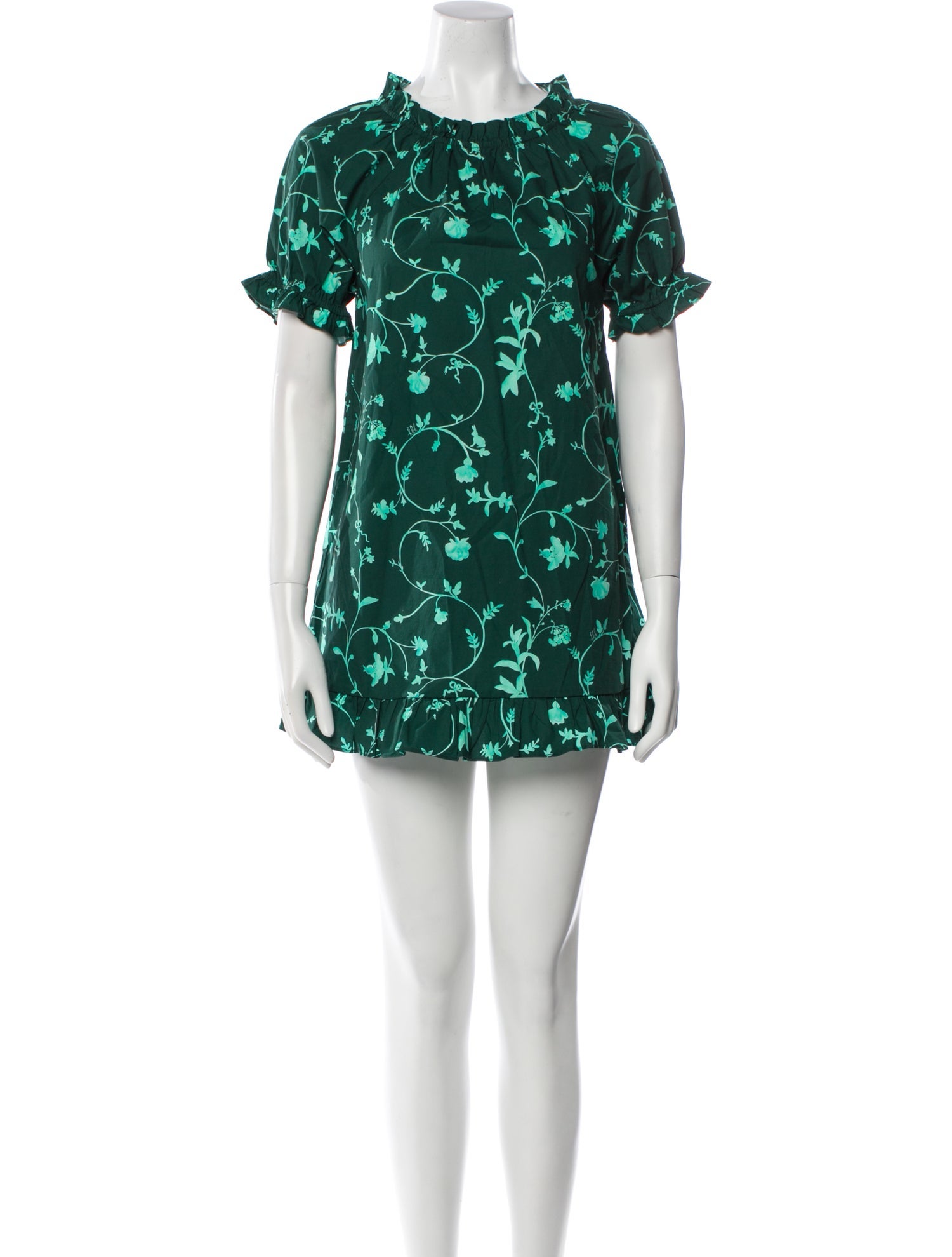 Hill House Home Floral Print Mini Dress