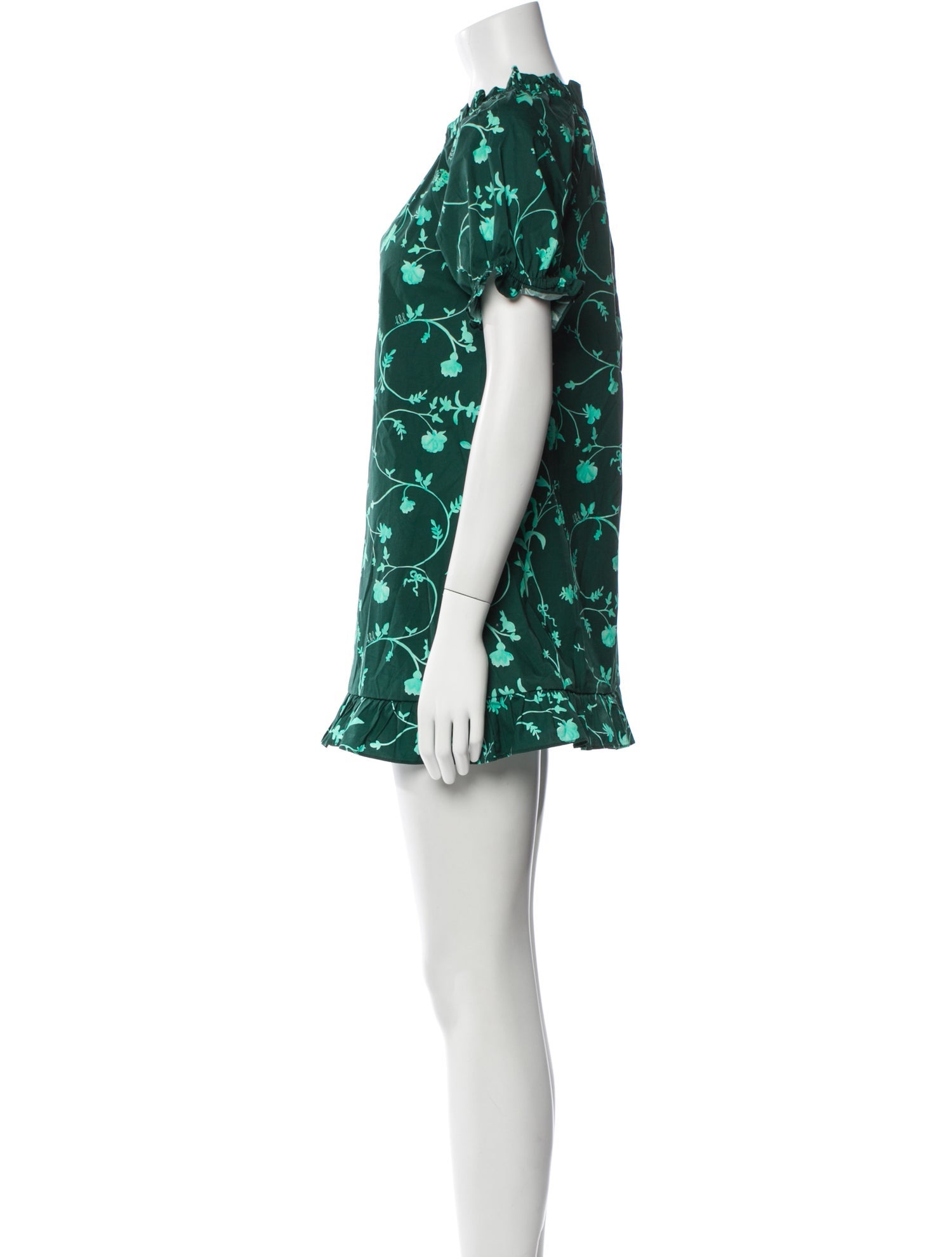 Hill House Home Floral Print Mini Dress