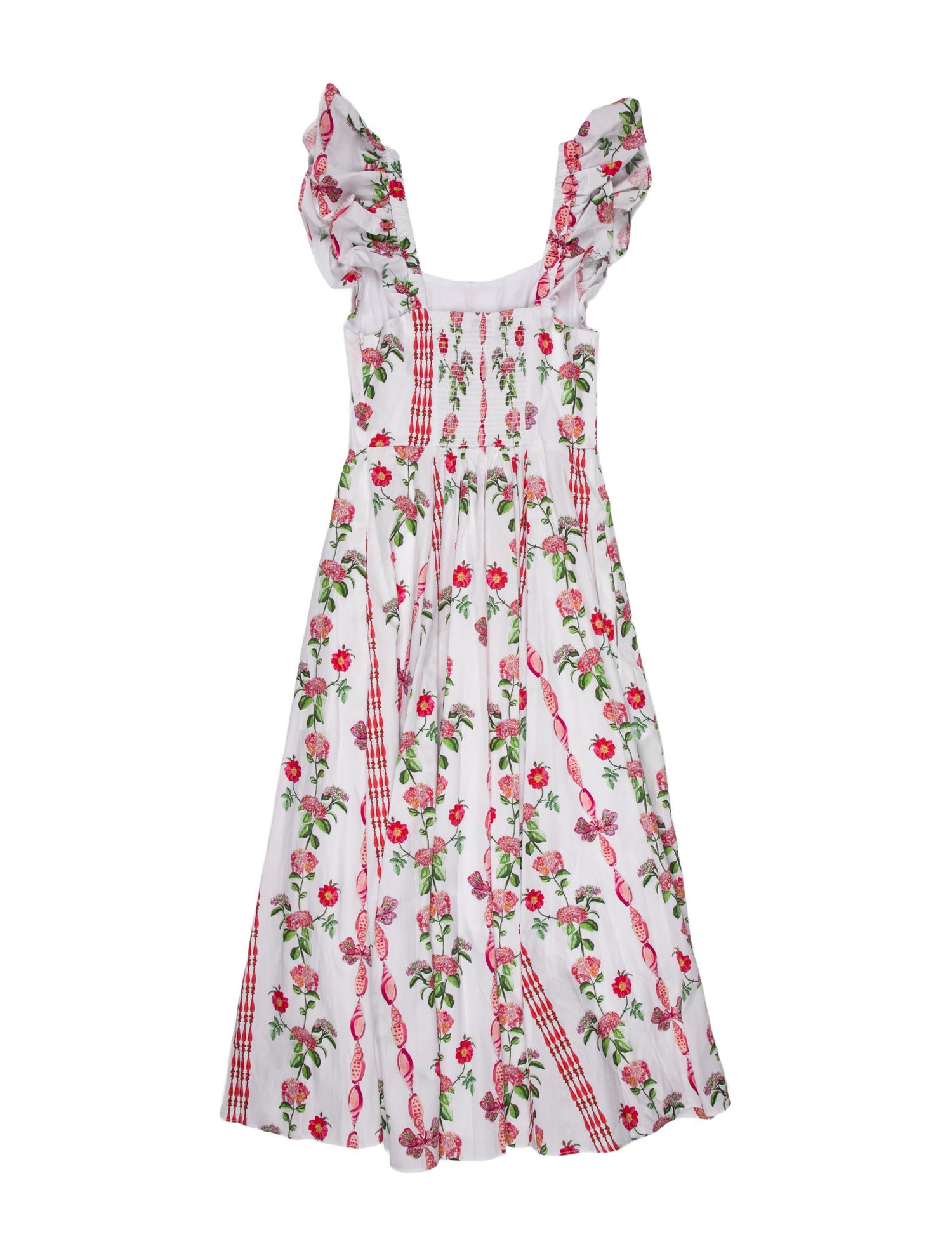 Hill House Home Floral Print Knee-Length Dress