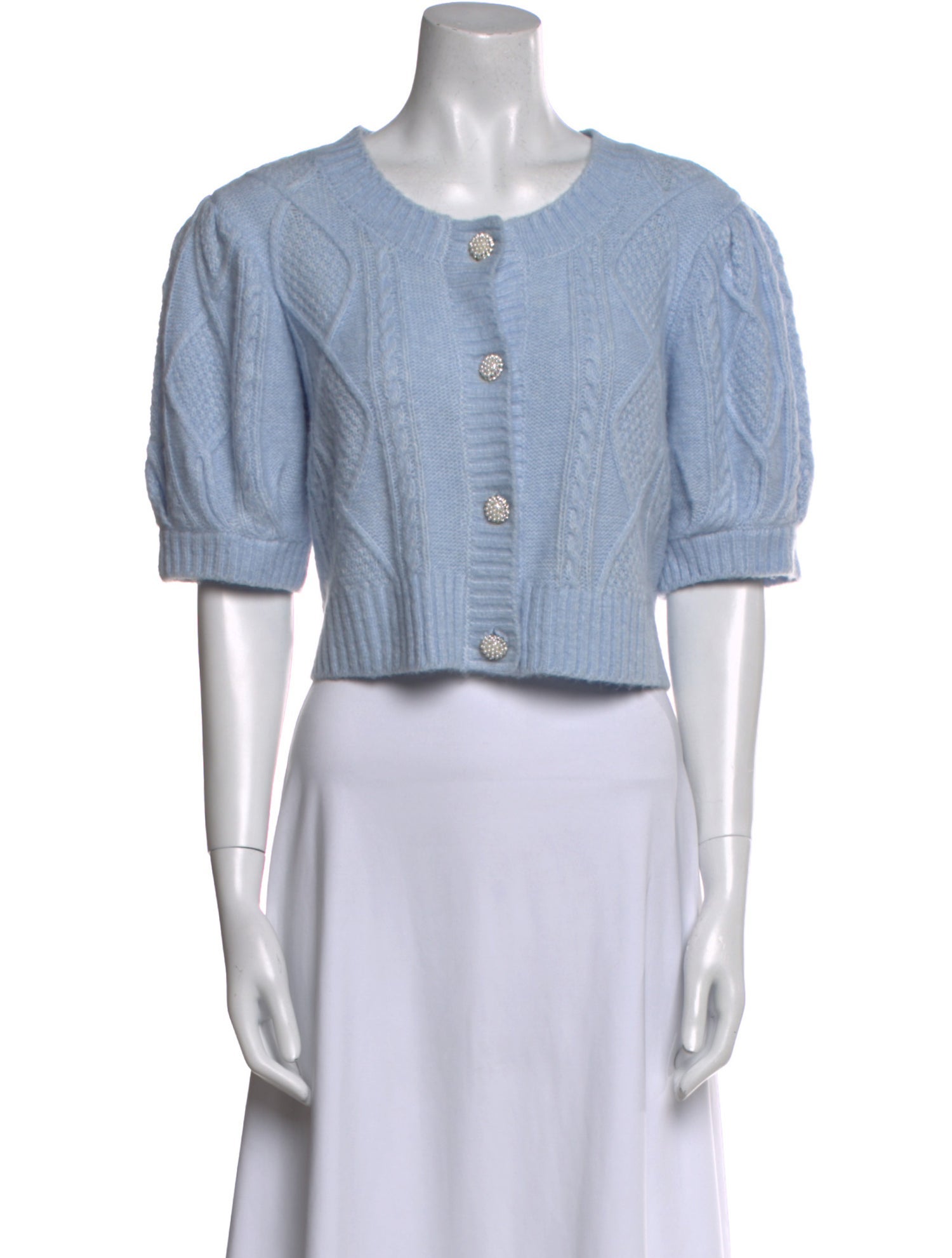 Hill House Home Cable Knit Scoop Neck Sweater