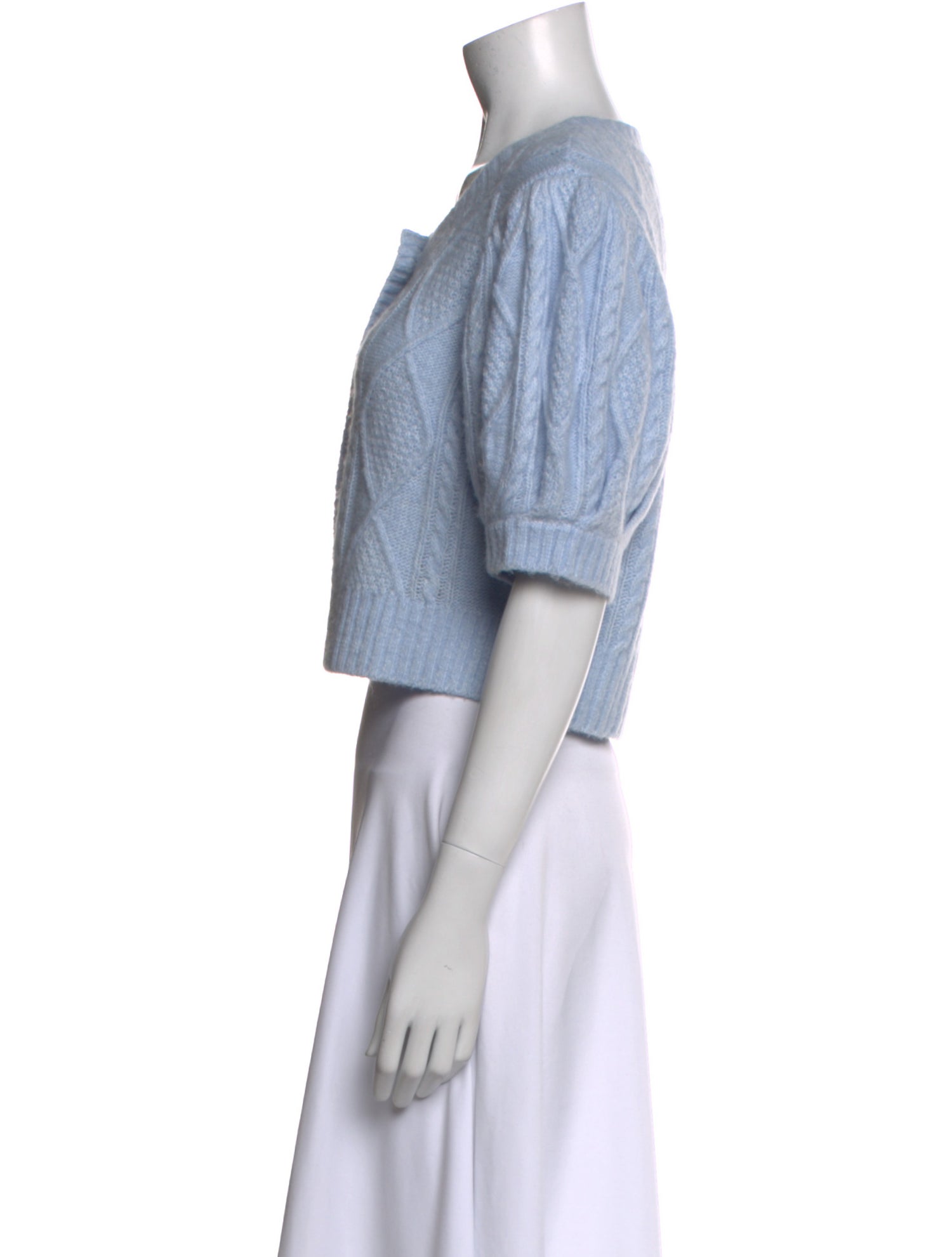 Hill House Home Cable Knit Scoop Neck Sweater