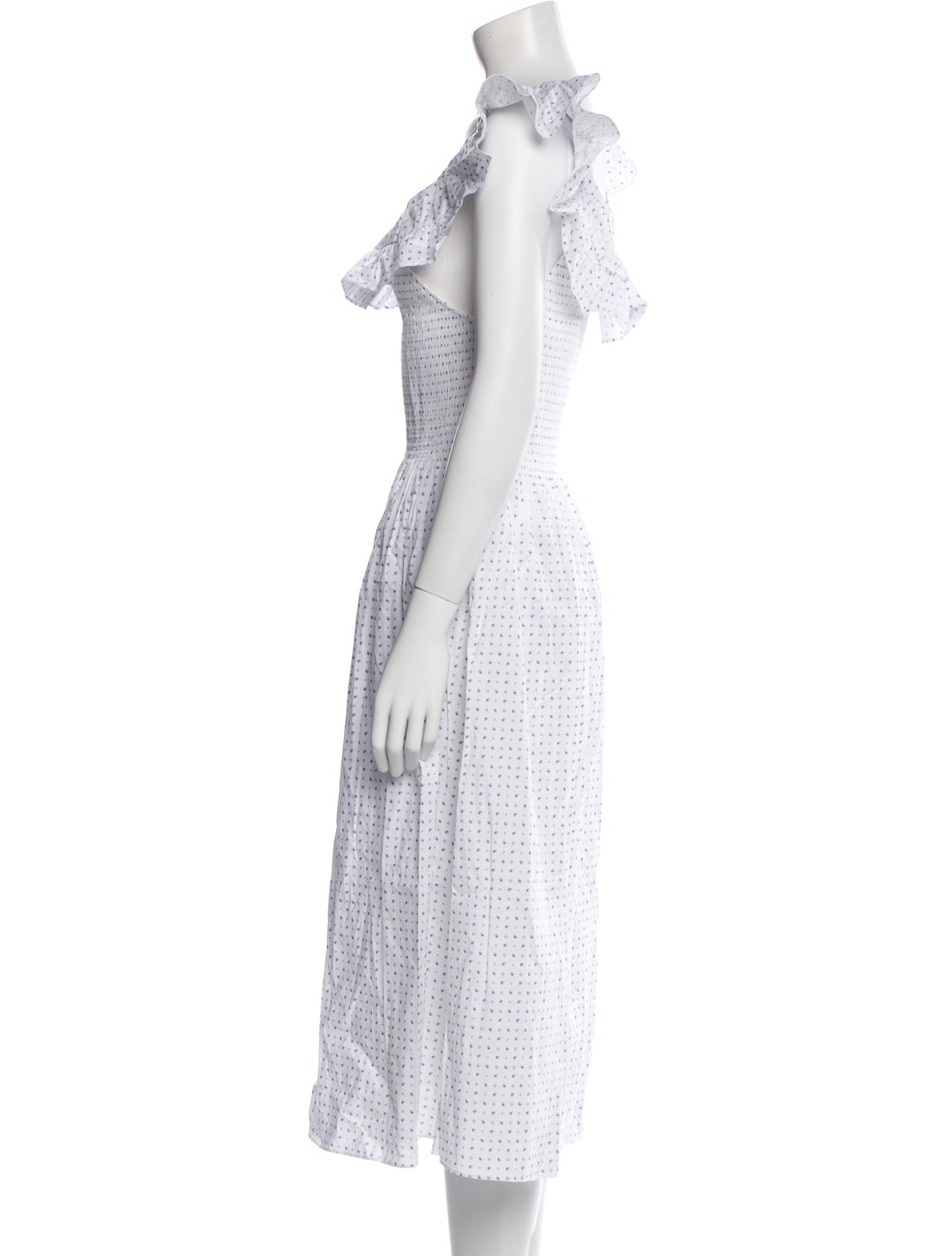 Hill House Home Polka Dot Print Long Dress