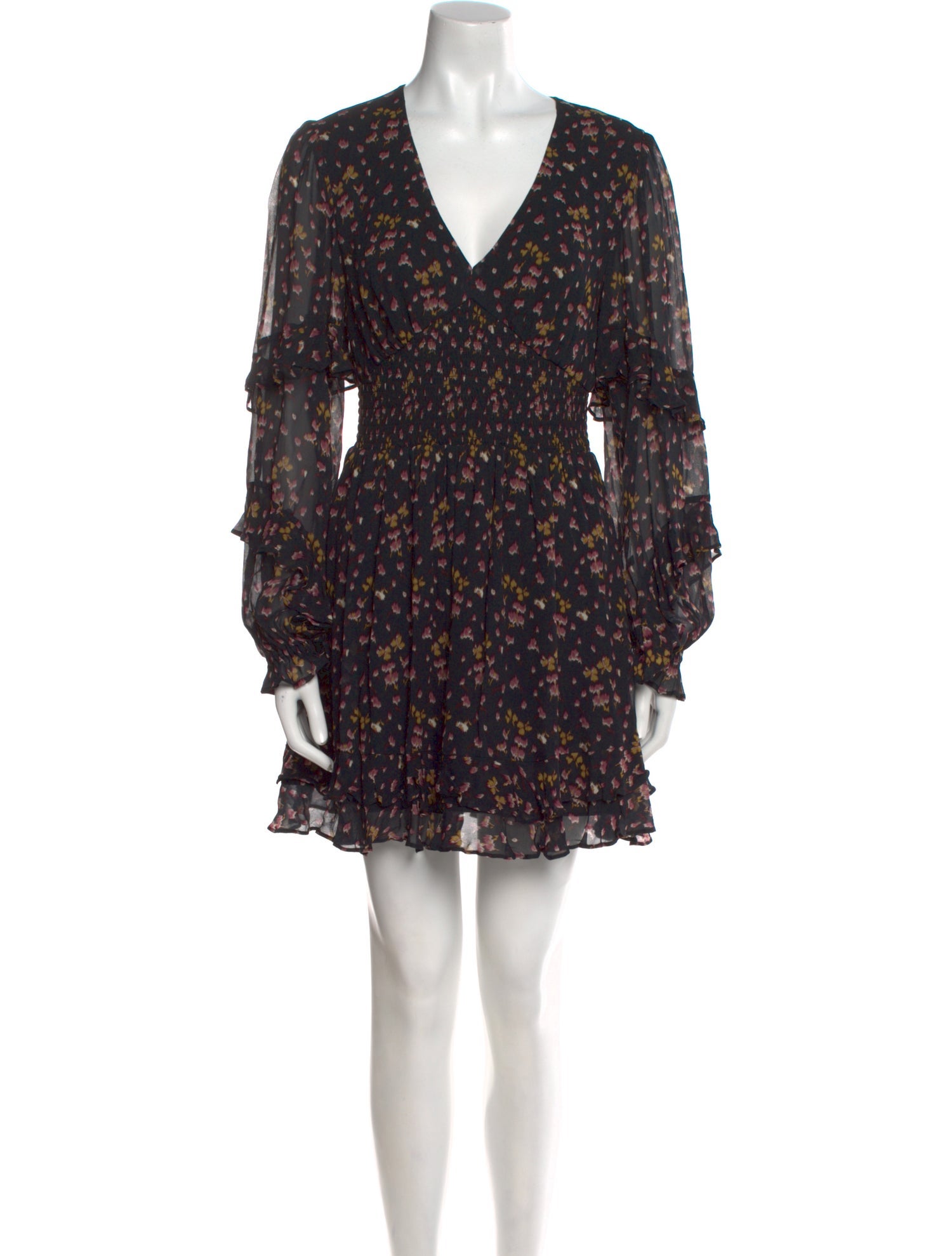 Hill House Home Floral Print Mini Dress