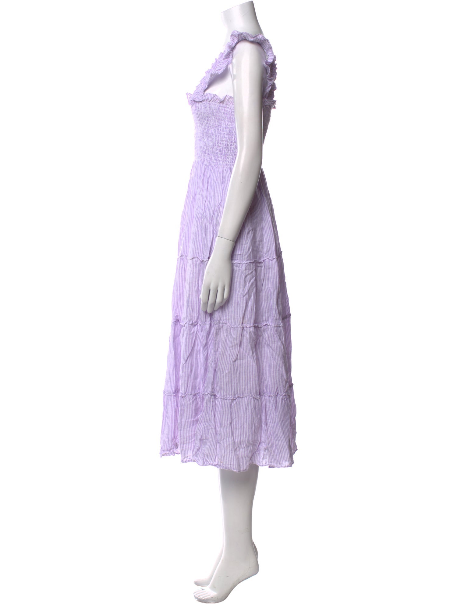 Hill House Home Linen Knee-Length Dress