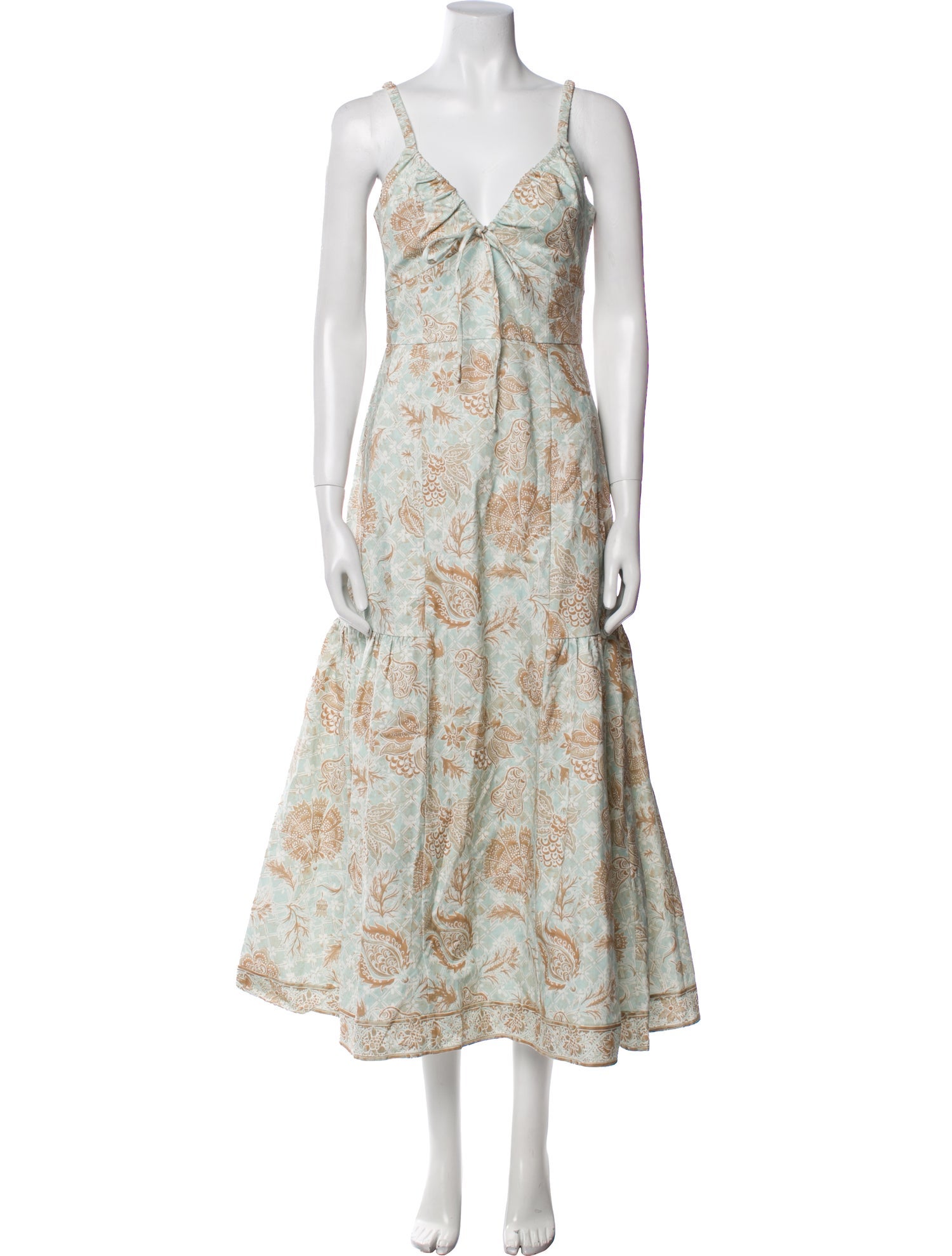 Hill House Home Printed Midi Length Dress