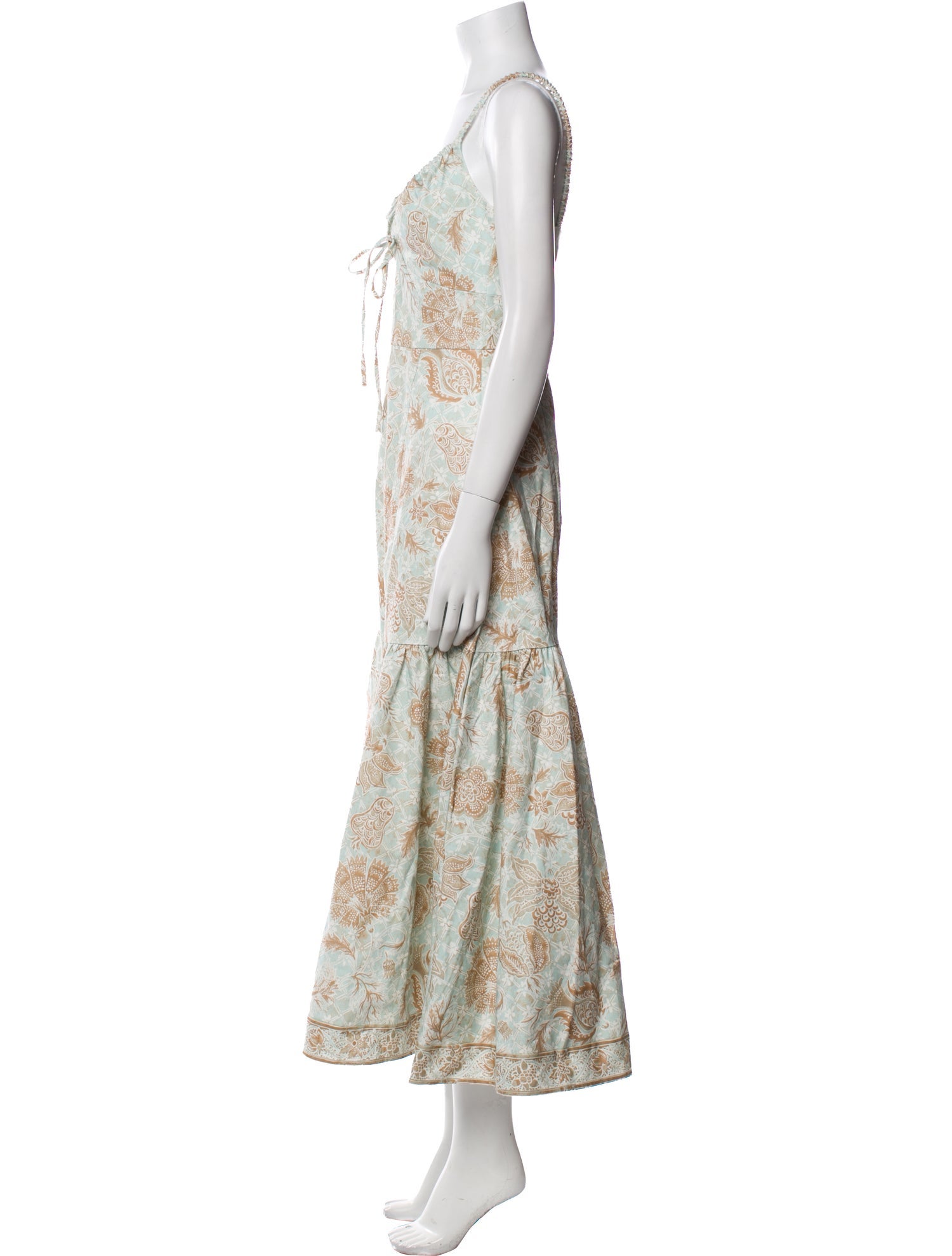 Hill House Home Printed Midi Length Dress