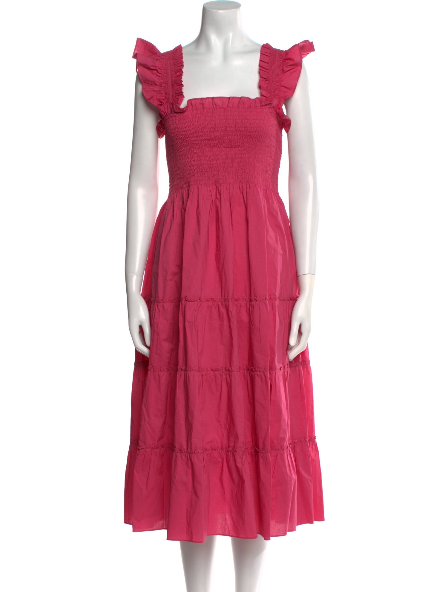 Hill House Home Square Neckline Knee-Length Dress