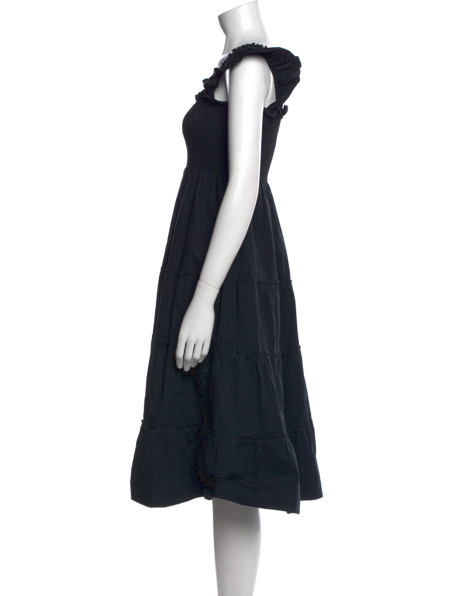 Hill House Home Square Neckline Midi Length Dress