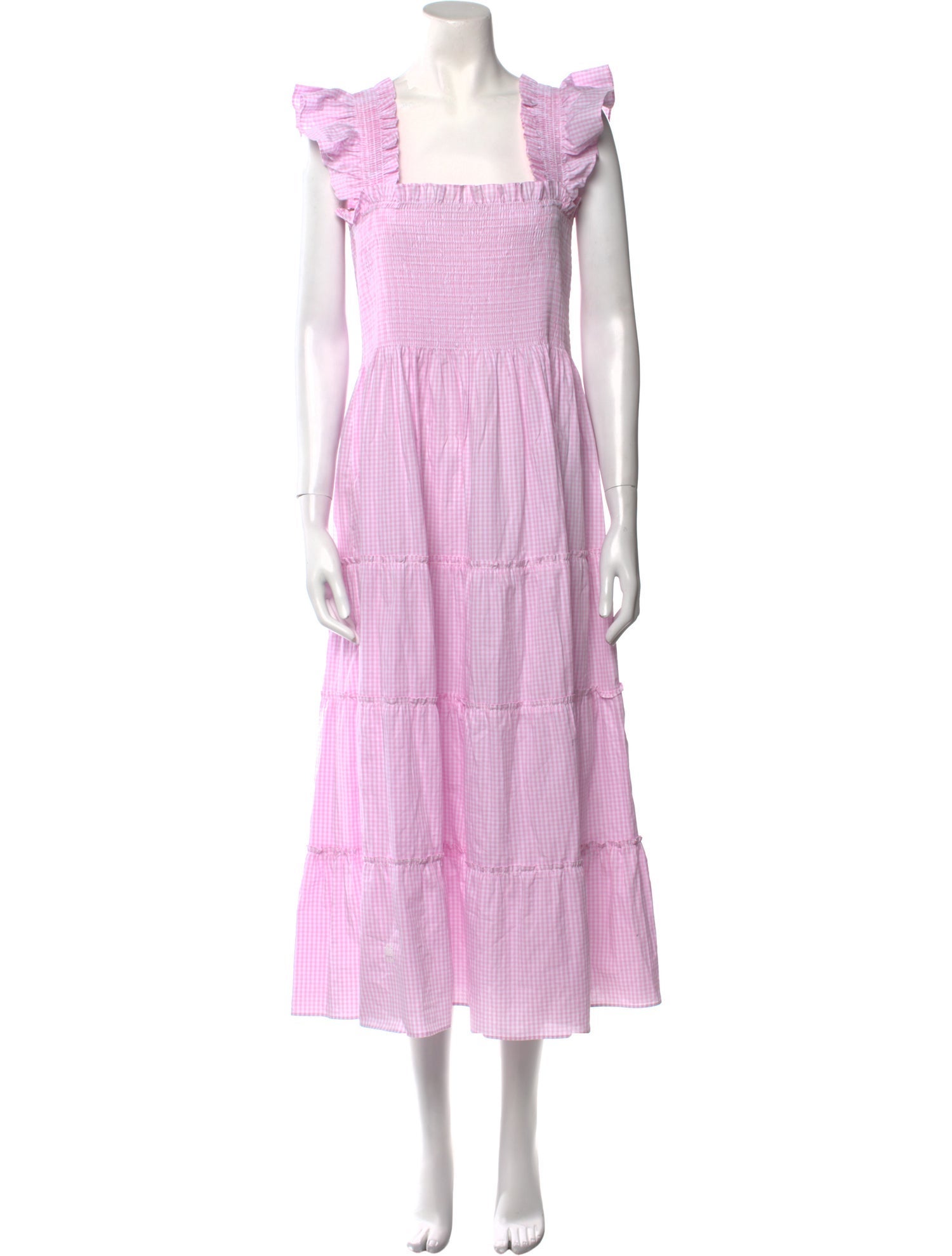 Hill House Home Square Neckline Midi Length Dress