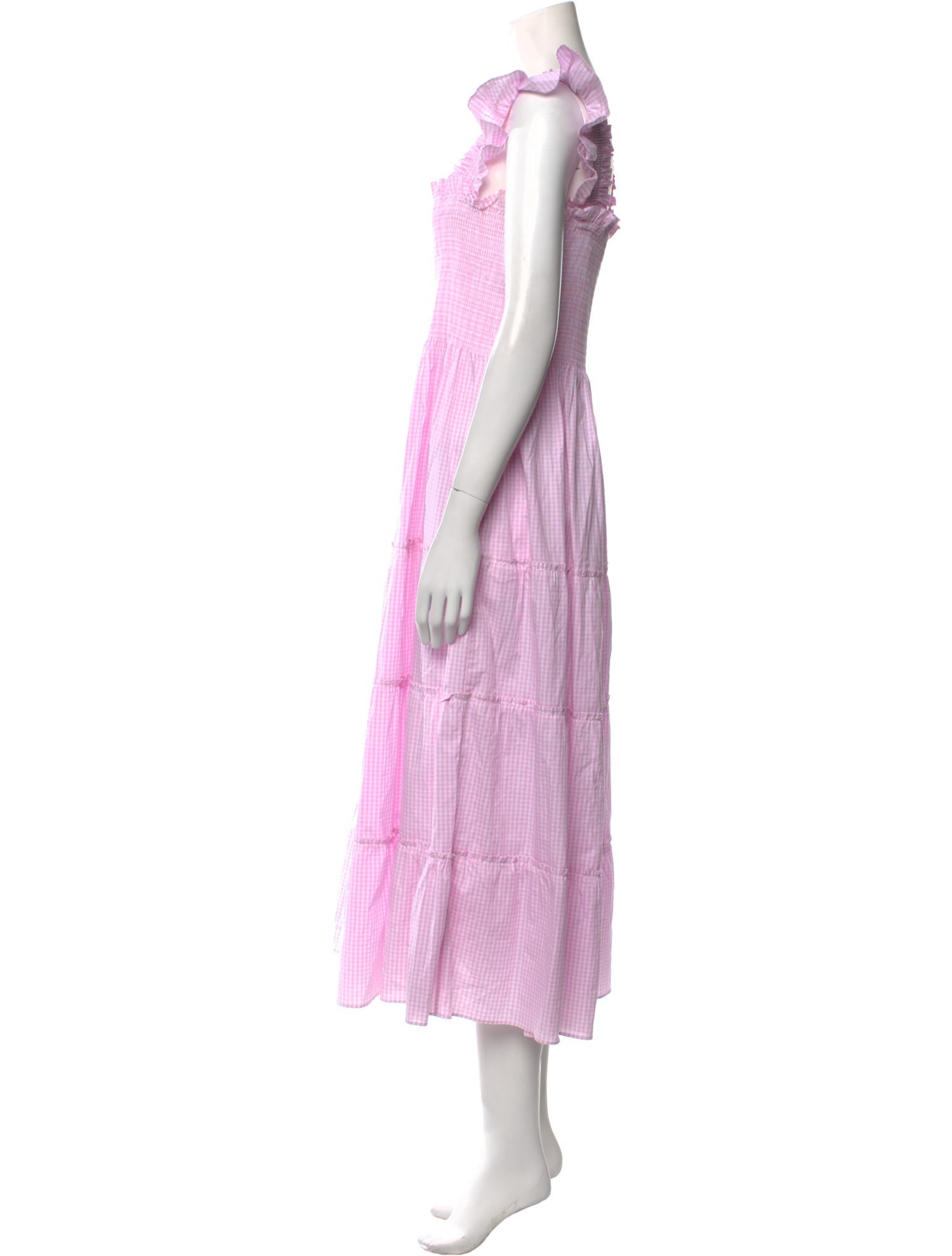 Hill House Home Square Neckline Midi Length Dress