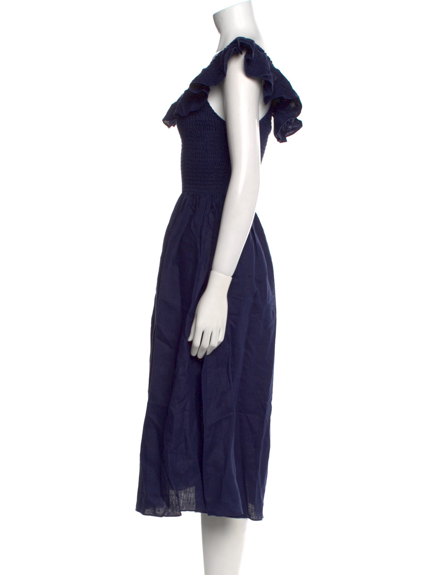 Hill House Home Linen Midi Length Dress