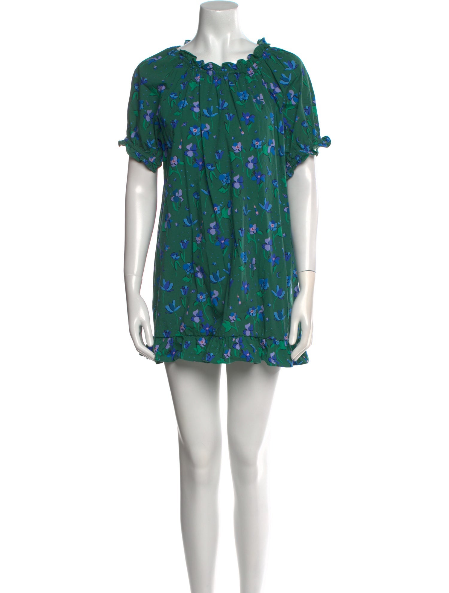 Hill House Home Floral Print Mini Dress