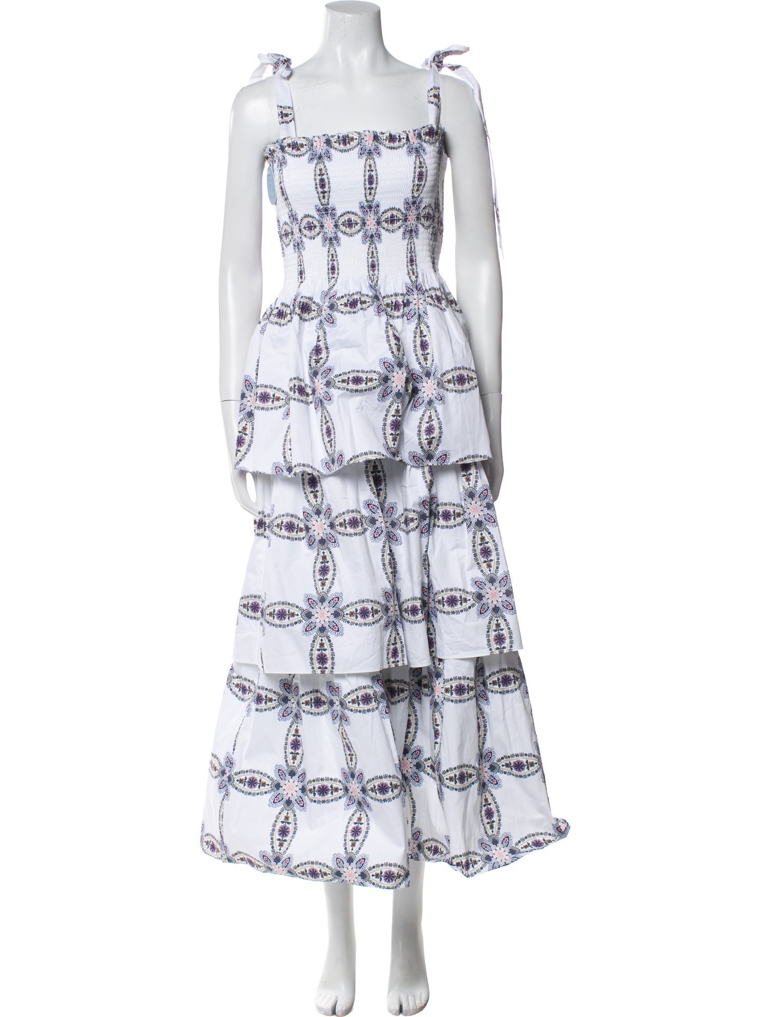 Hill House Home Printed Long Dress w/ Tags