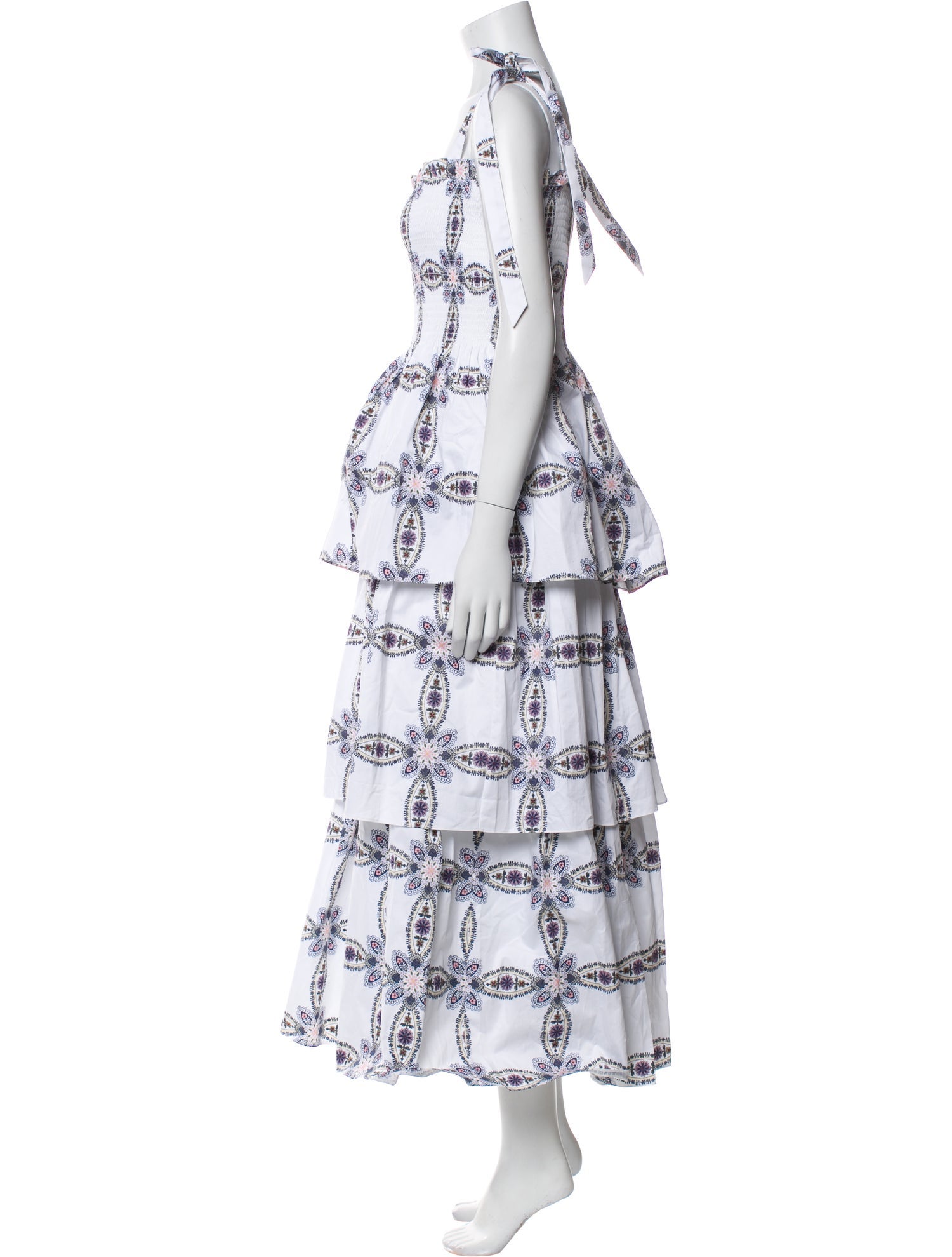 Hill House Home Printed Long Dress w/ Tags