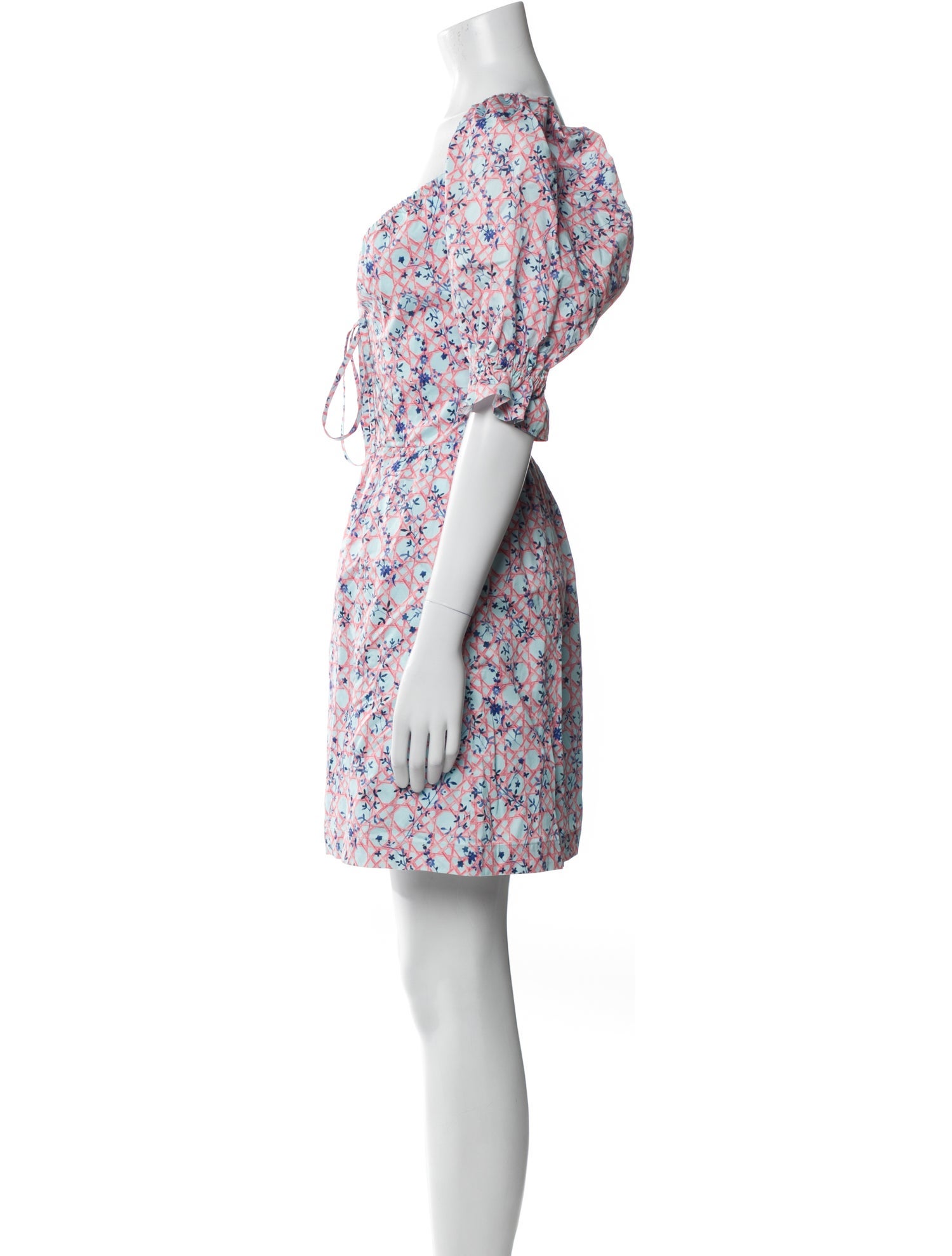 Hill House Home Floral Print Mini Dress w/ Tags