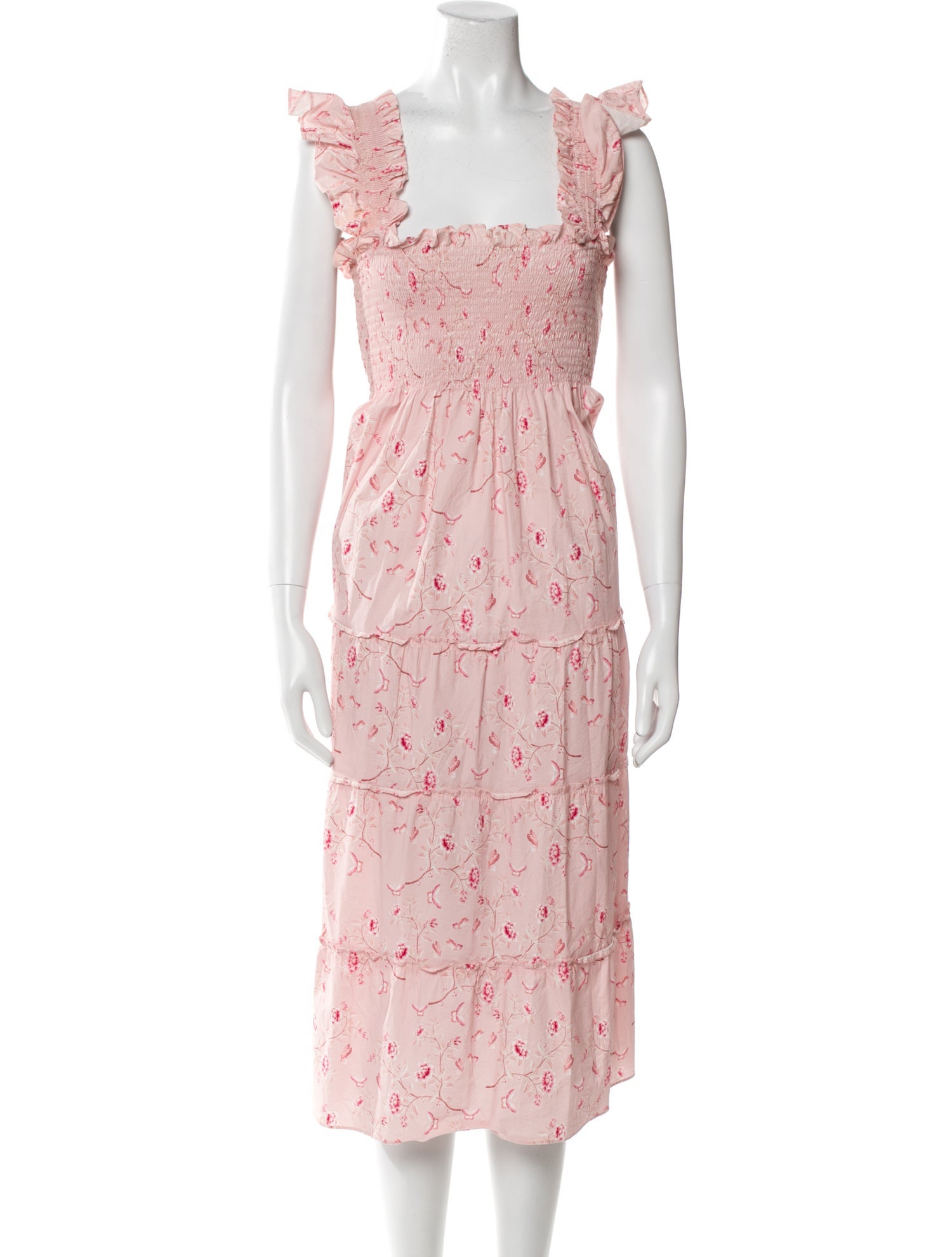 Hill House Home Floral Print Long Dress