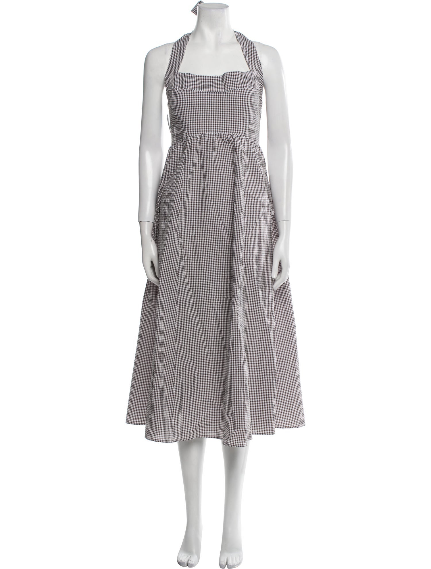 Hill House Home Plaid Print Knee-Length Dress w/ Tags