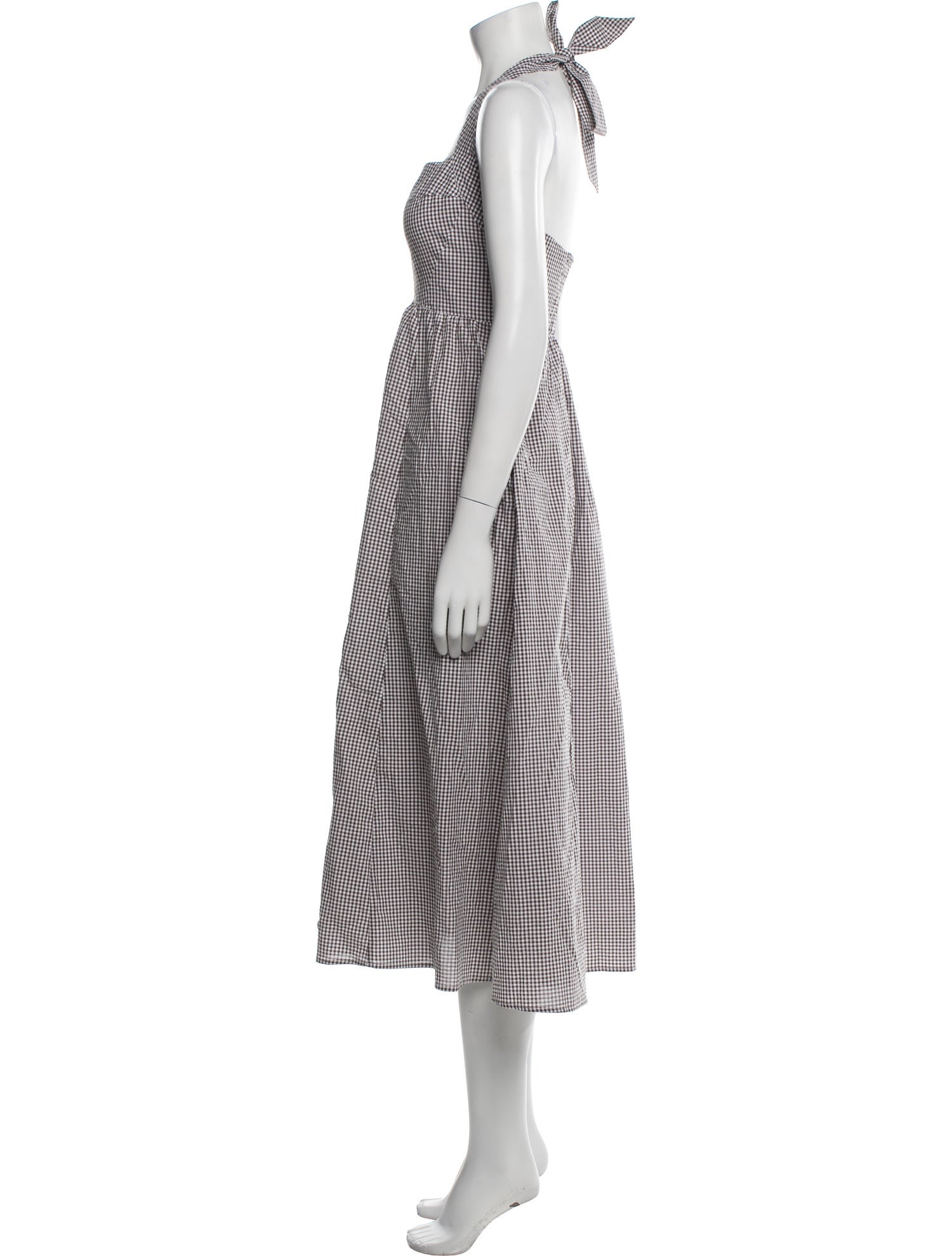 Hill House Home Plaid Print Knee-Length Dress w/ Tags