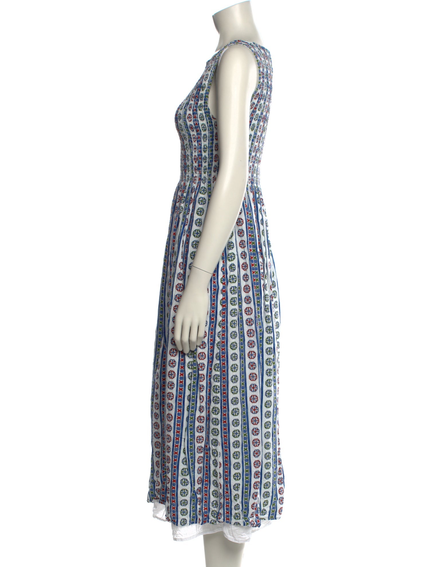 Hill House Home Printed Midi Length Dress