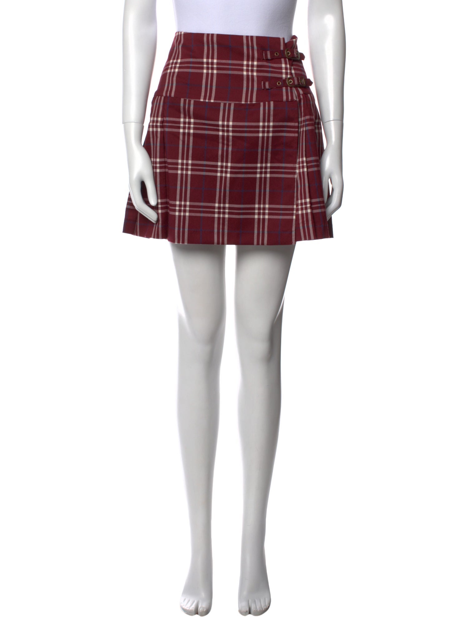 Hill House Home Plaid Print Mini Skirt