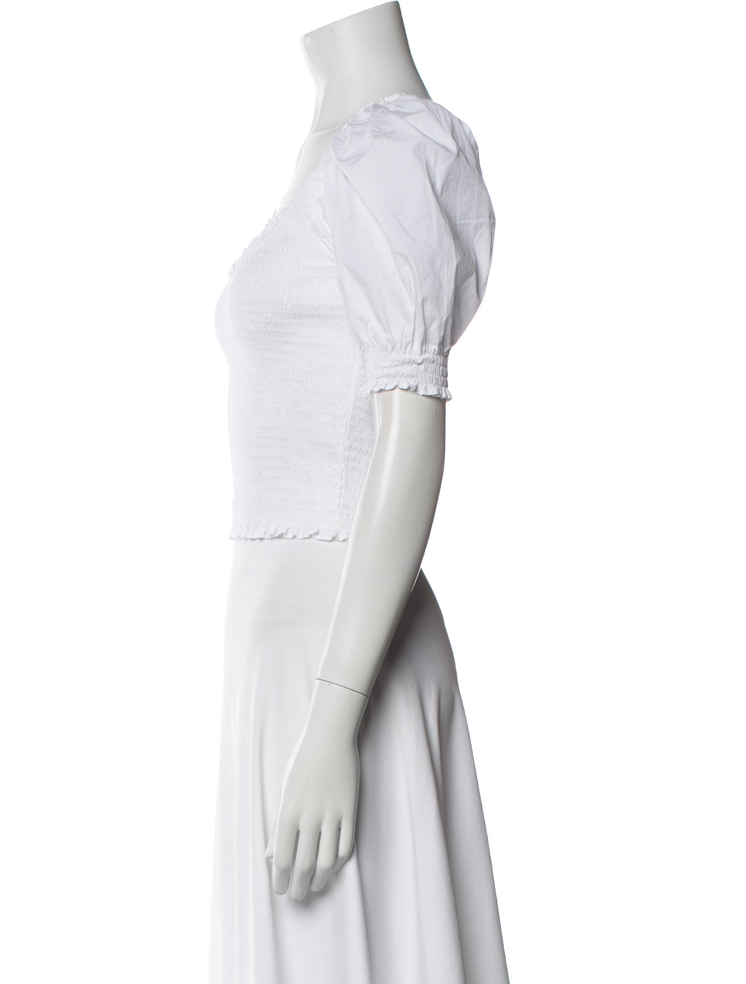 Hill House Home Square Neckline Short Sleeve Crop Top w/ Tags