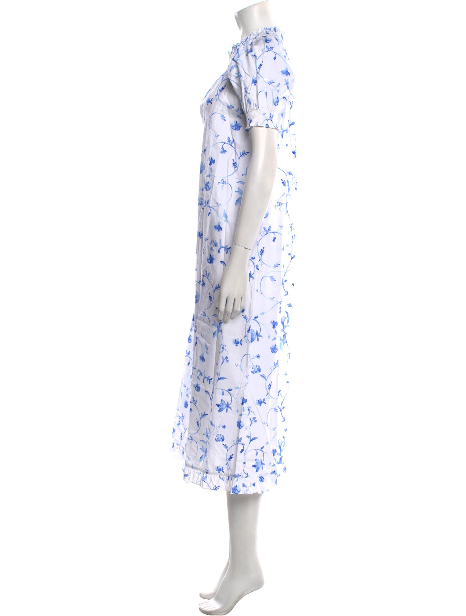 Hill House Home Floral Print Long Dress
