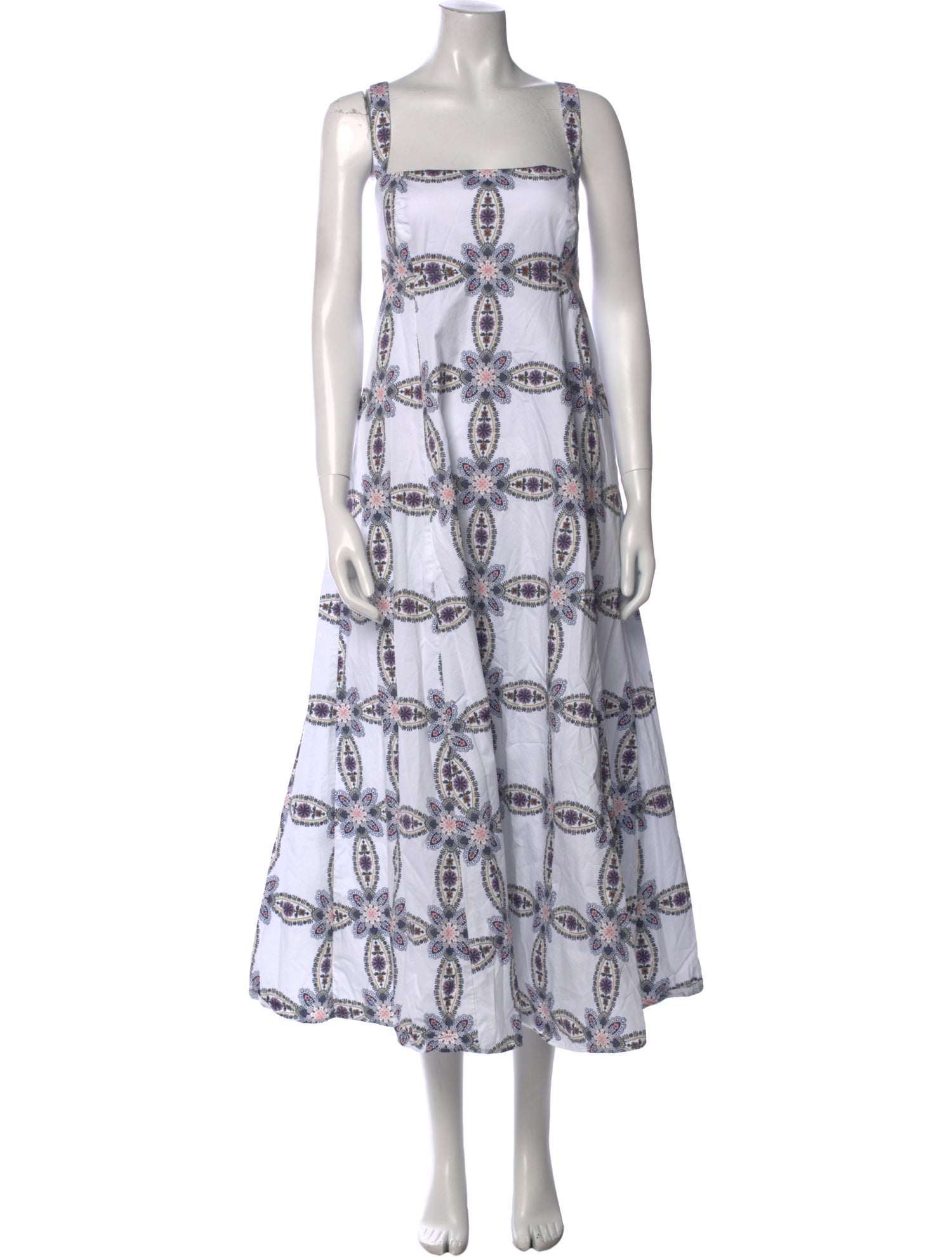 Hill House Home Printed Midi Length Dress
