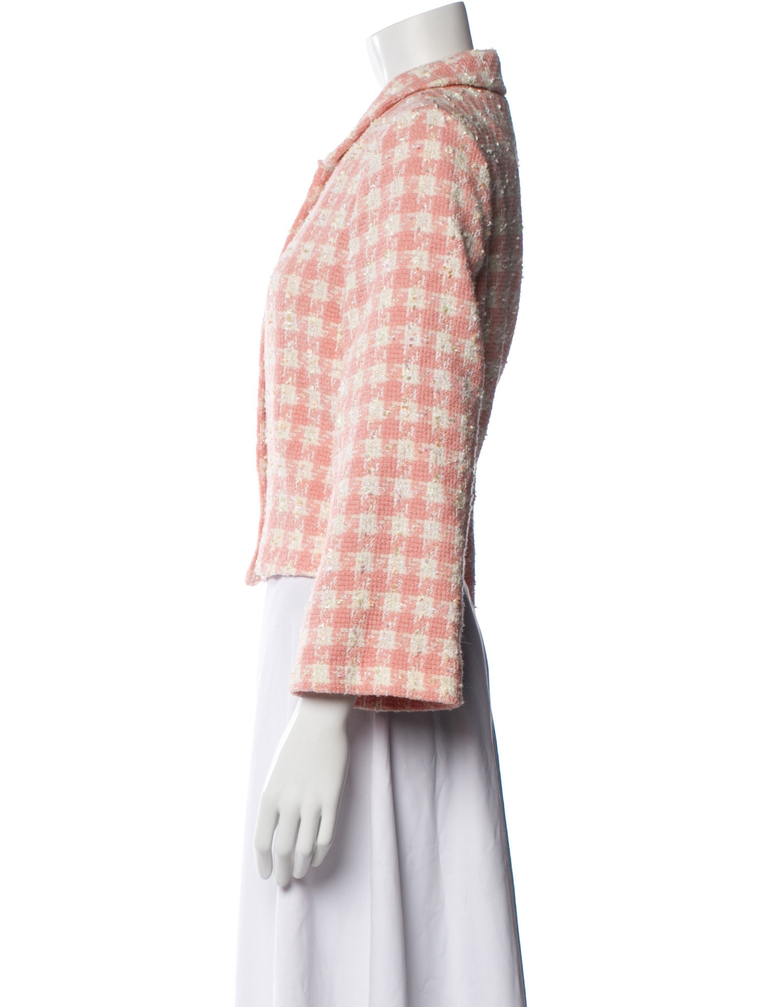 Hill House Home Plaid Print Evening Jacket