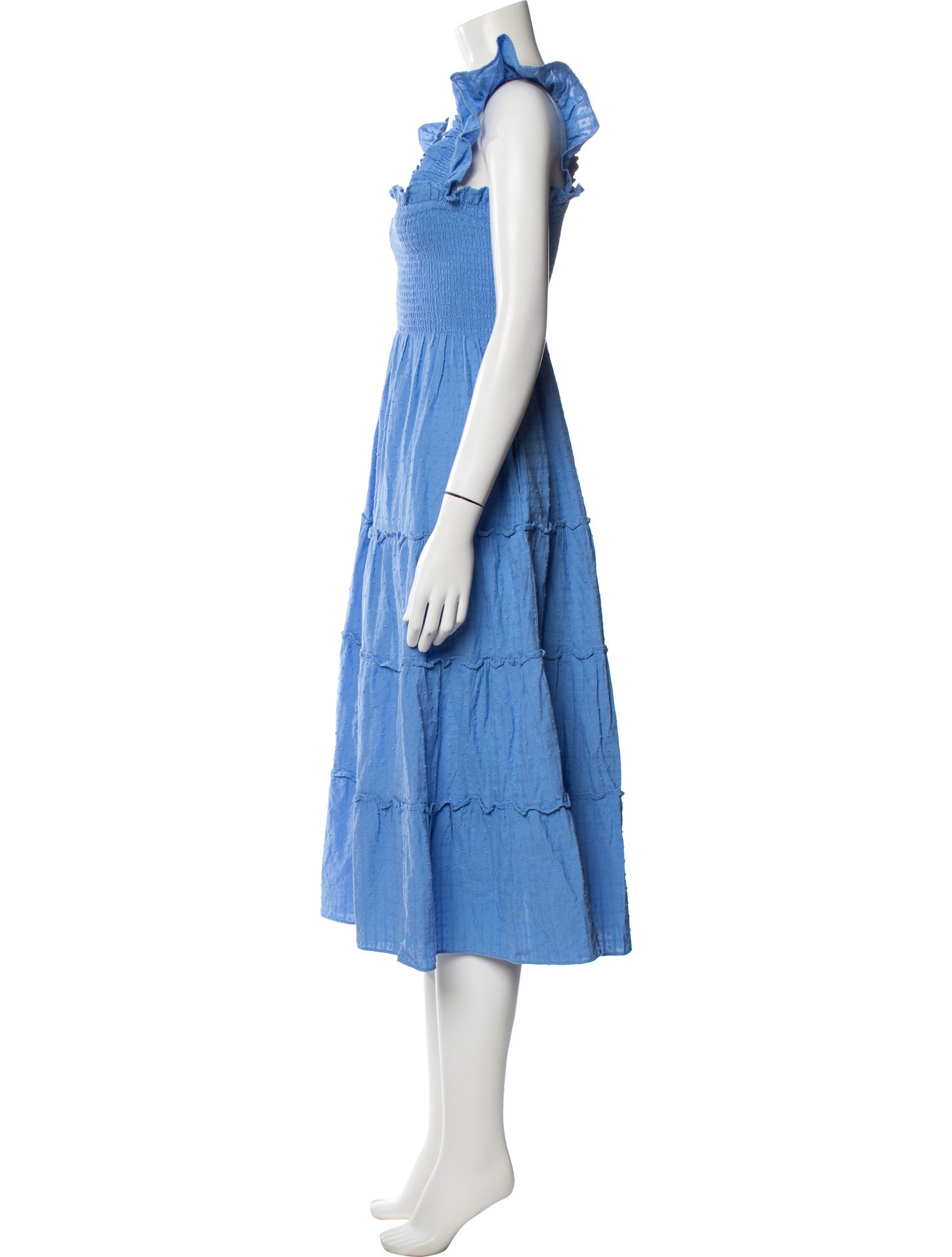 Hill House Home Printed Midi Length Dress