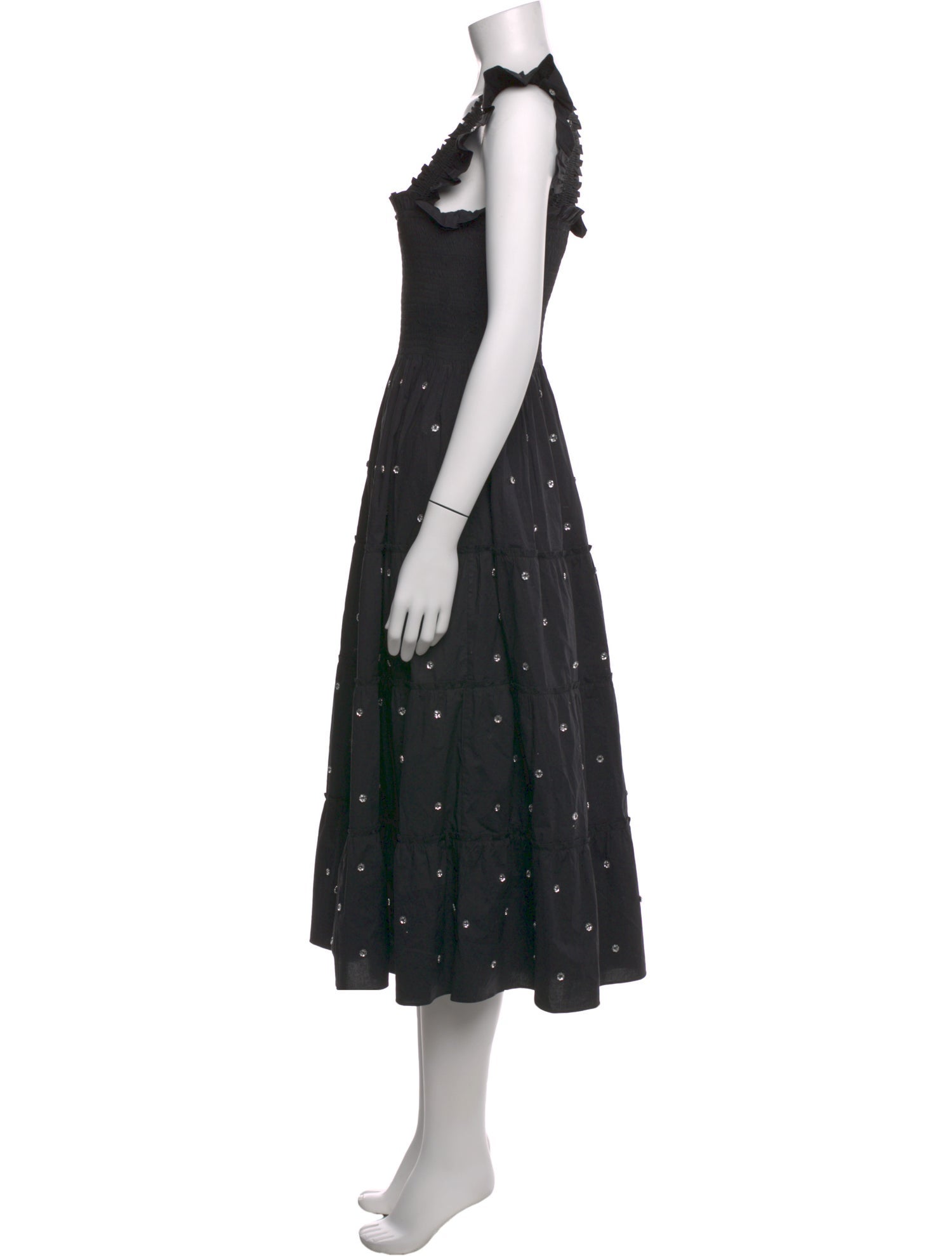 Hill House Home Printed Midi Length Dress