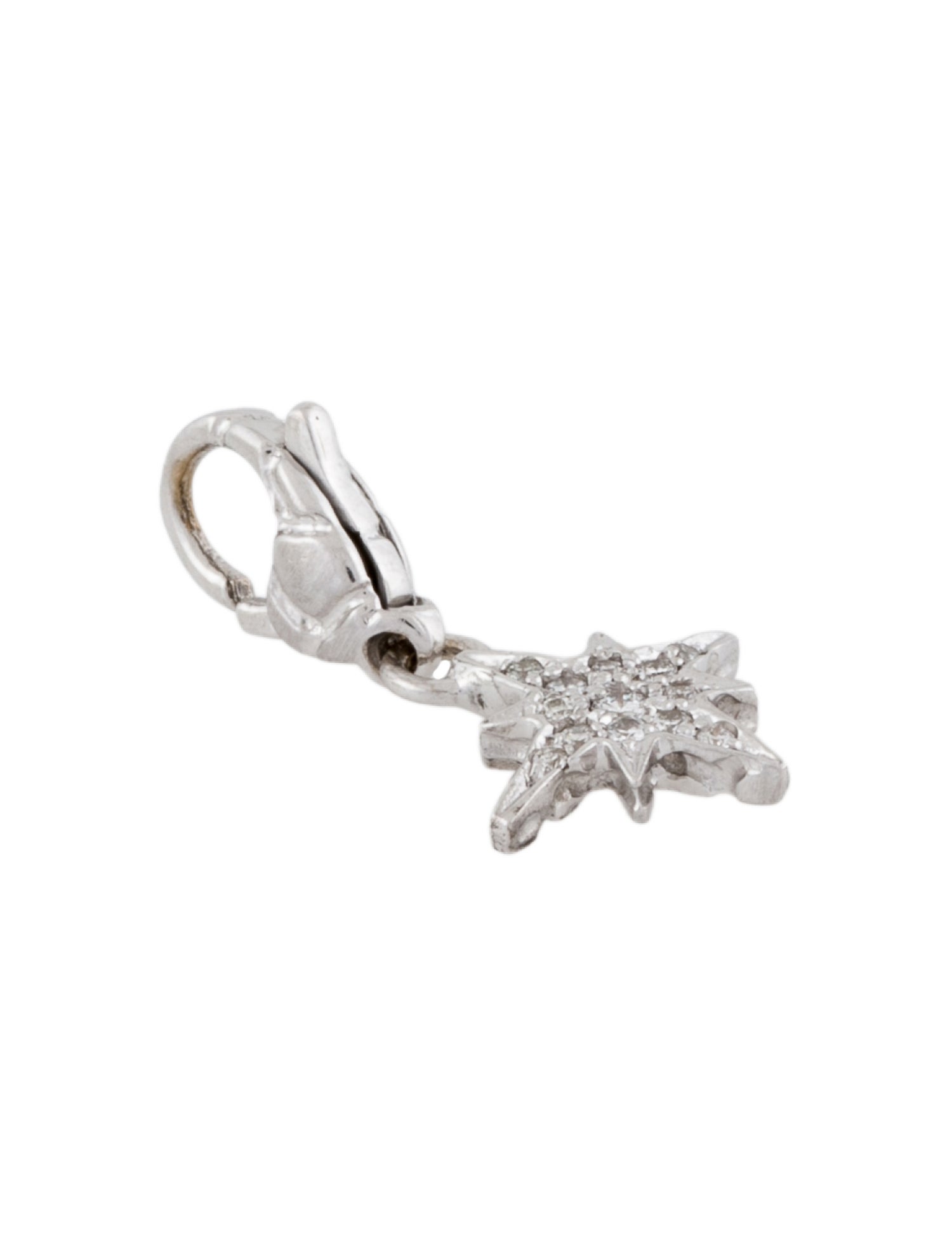 Hellmuth 18K Diamond Star Charm
