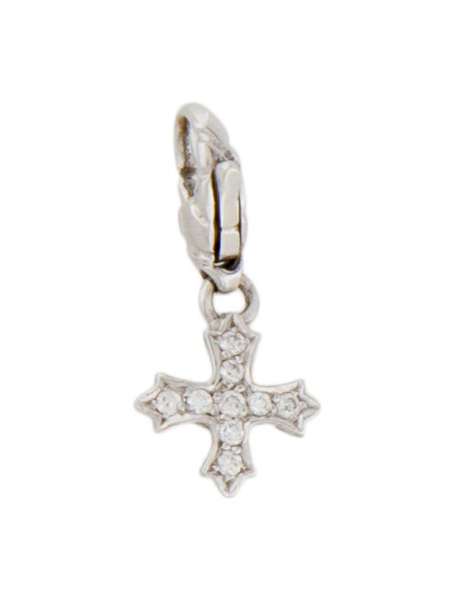Hellmuth 18K Cross Charm
