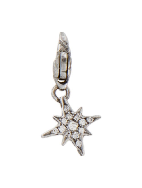 Hellmuth 18K Diamond Star Charm