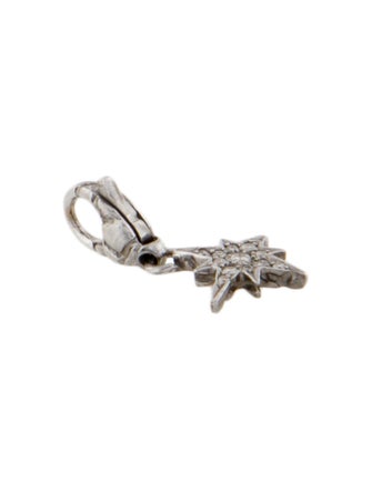 Hellmuth 18K Diamond Star Charm