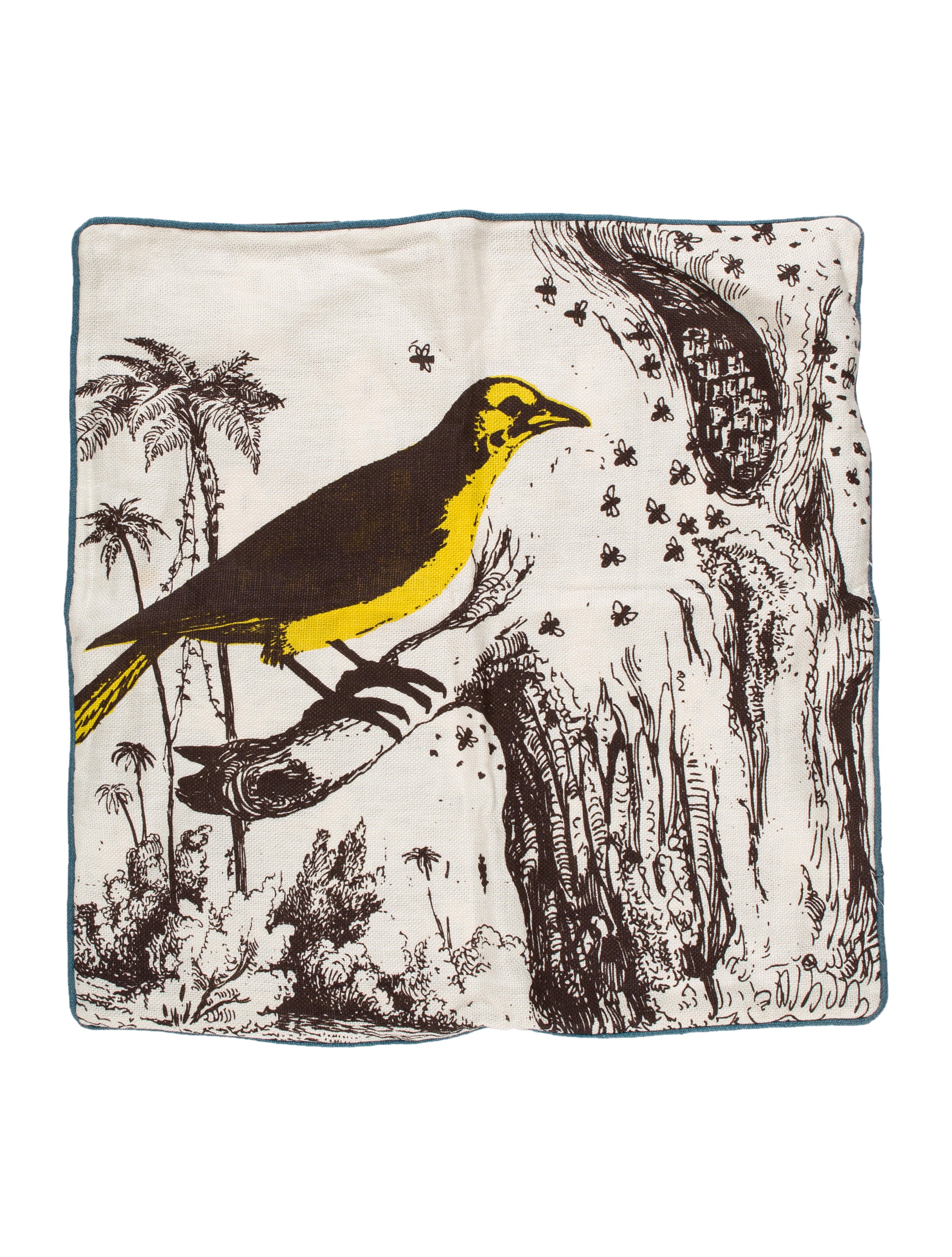 Thomas Paul Birds And Bees Pillow Case Bedding Bath Hme21453 Thomas Paul Birds And Bees Pillow Case